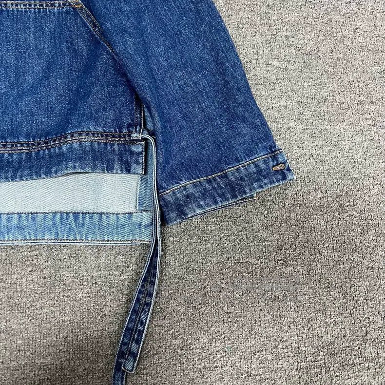 Loewe Loewe Leather label color block, denim jacket Size XS / US 0-2 / IT 36-38 - 5 Thumbnail