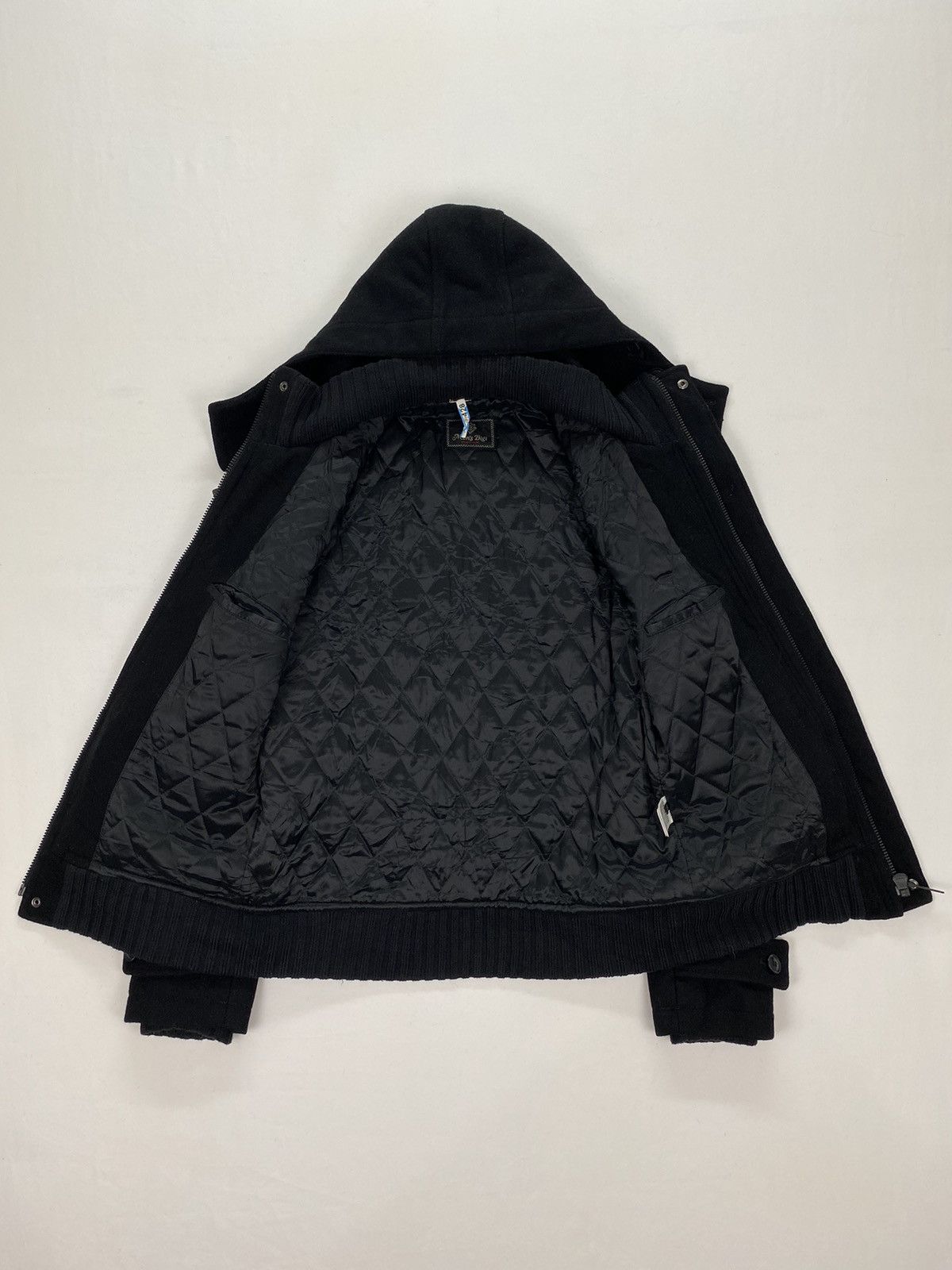 Japanese Brand Men’s Bigi Hooded Duffle Jacket Size US S / EU 44-46 / 1 - 7 Thumbnail