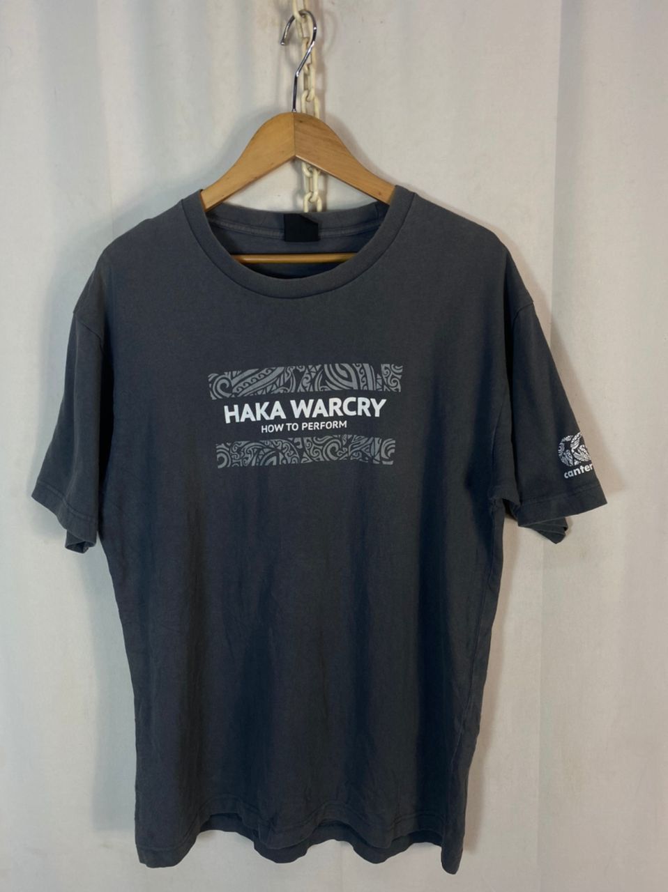 Canterbury of New Zealand Haka warcry printed tshirt by Canterbury Size US L / EU 52-54 / 3 - 1 Thumbnail