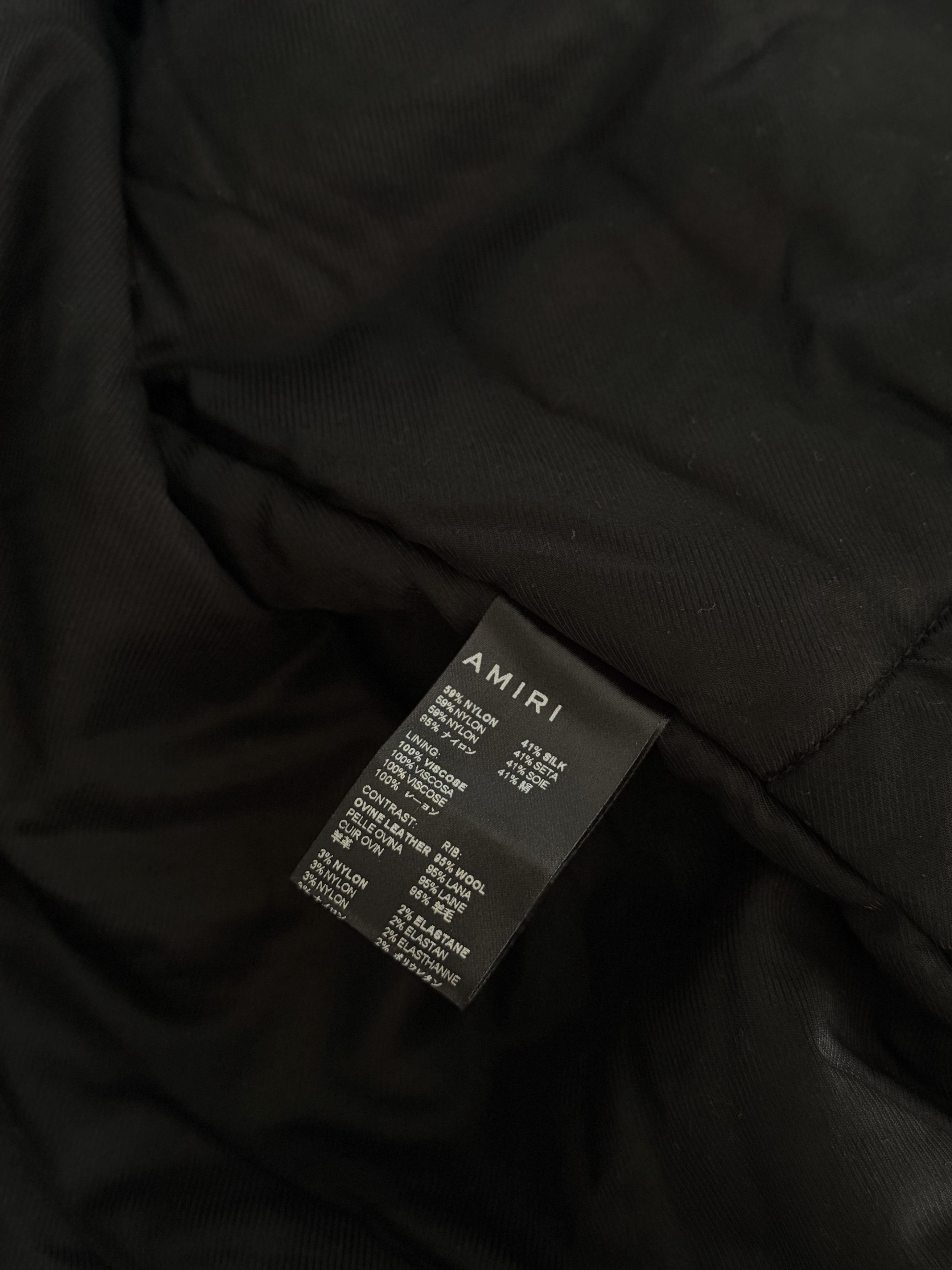 Amiri Amiri Cherub/Angel Silk Bomber Jacket | Size 48 | New Size US M / EU 48-50 / 2 - 19 Thumbnail