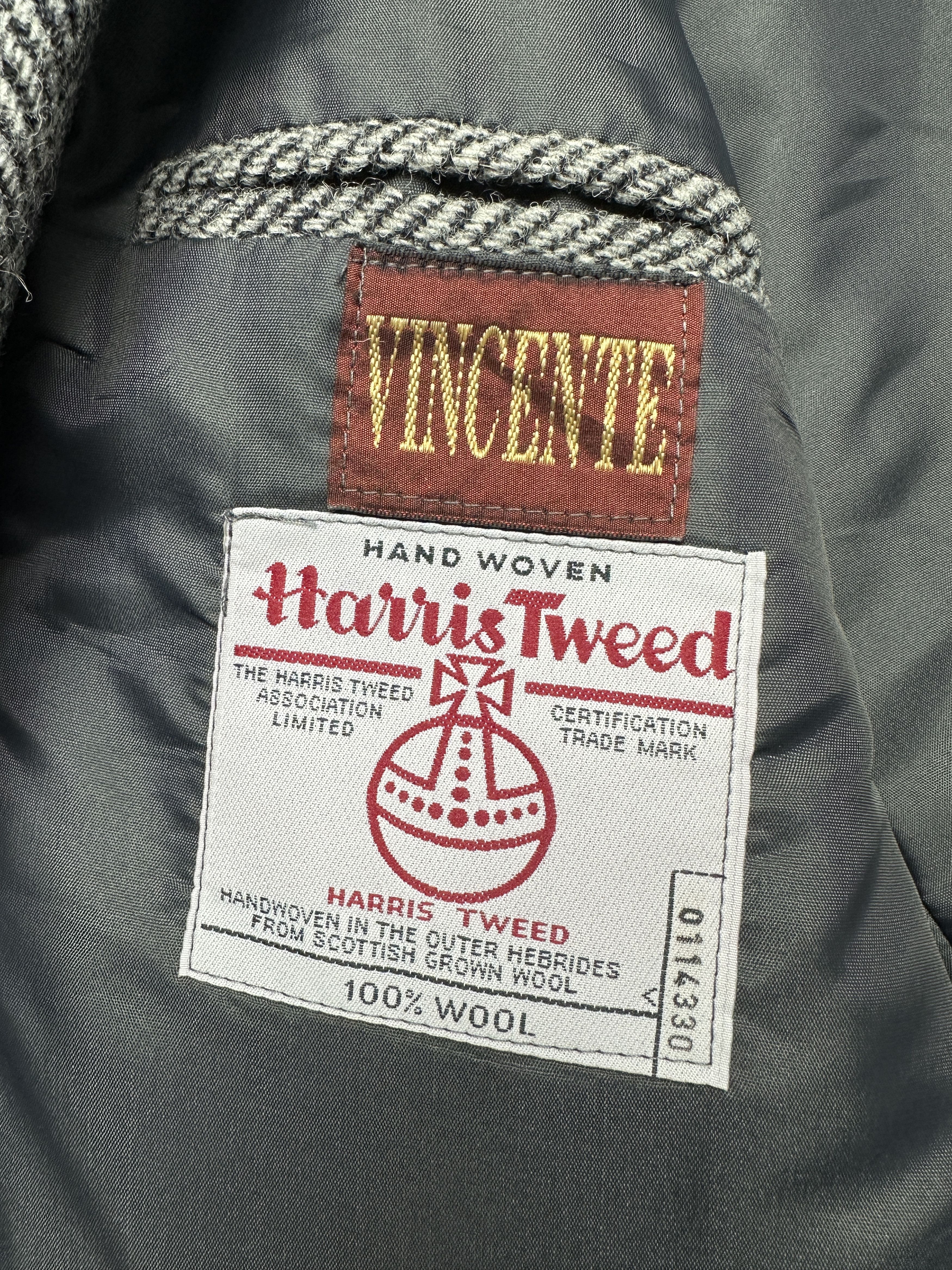 Harris Tweed Harris Tweed Vintage Mens Wool Blazer Jacket Size 44R - 3 Thumbnail