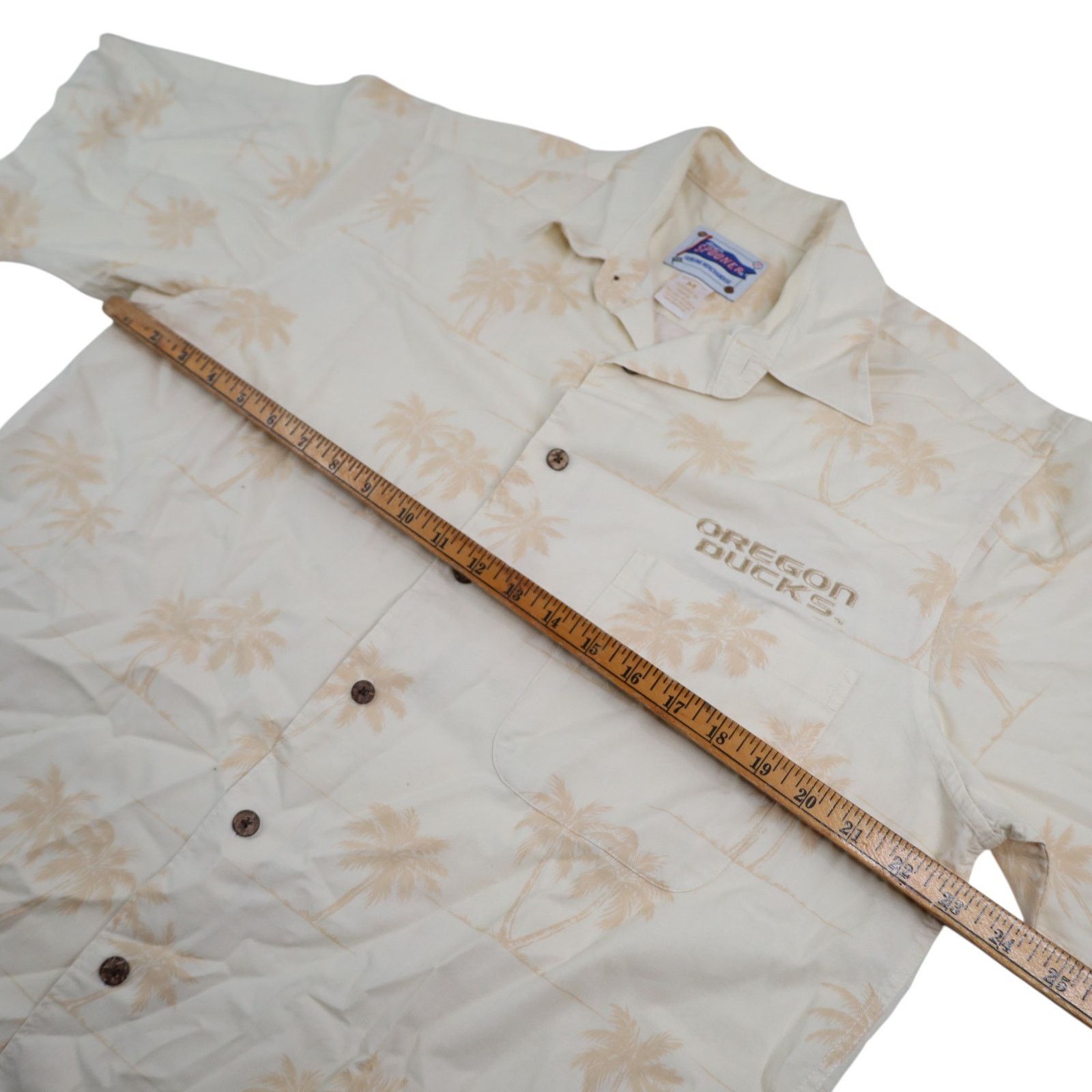 Reyn Spooner × Vintage VTG Reyn Spooner University Oregon Tropical Hawaiian Shirt Size US M / EU 48-50 / 2 - 8 Thumbnail