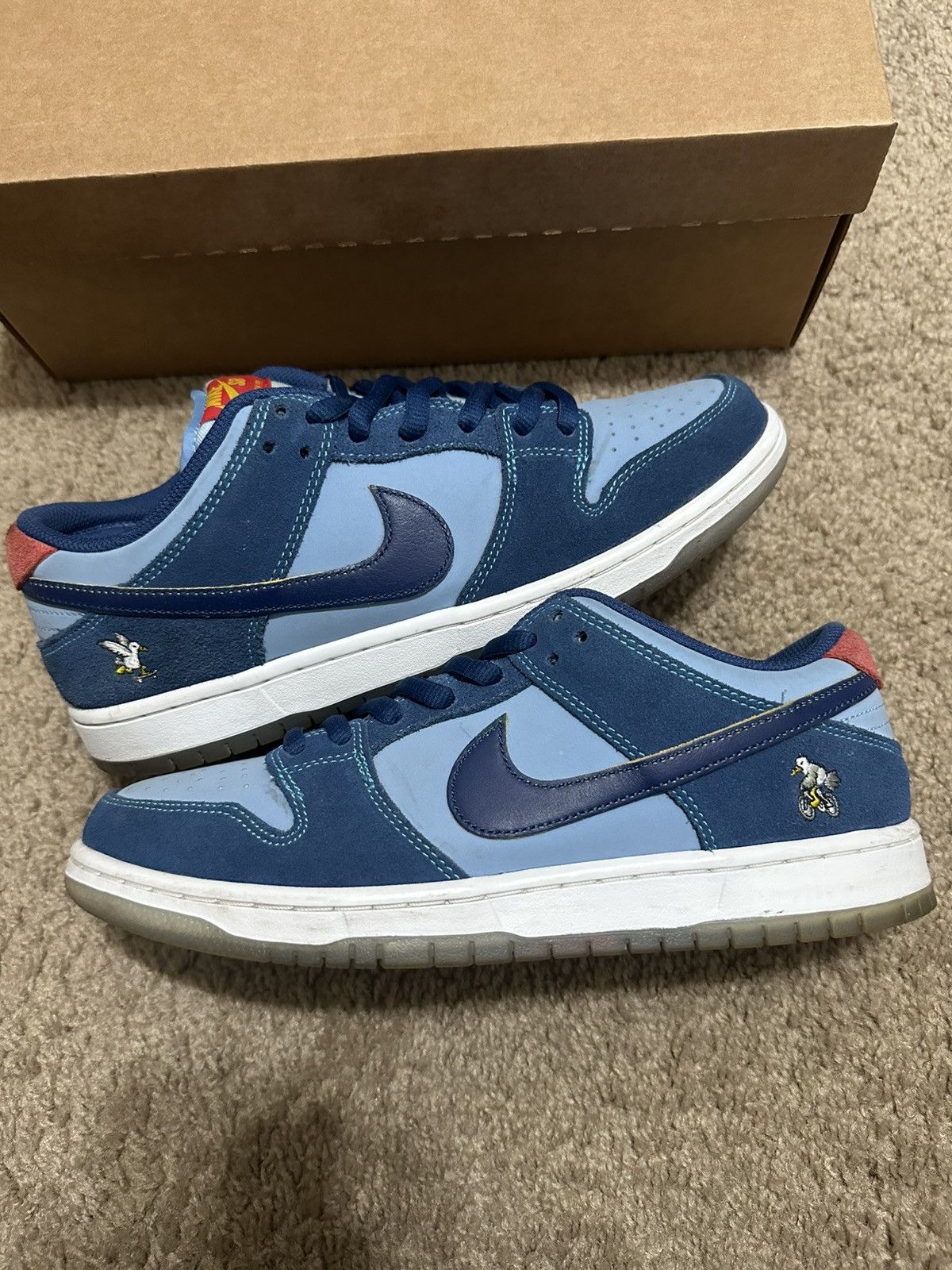 Nike SB Size 9 - Nike SB Dunk Low Why So Sad (DX5449-400) Size US 9 / EU 42 - 1 Thumbnail