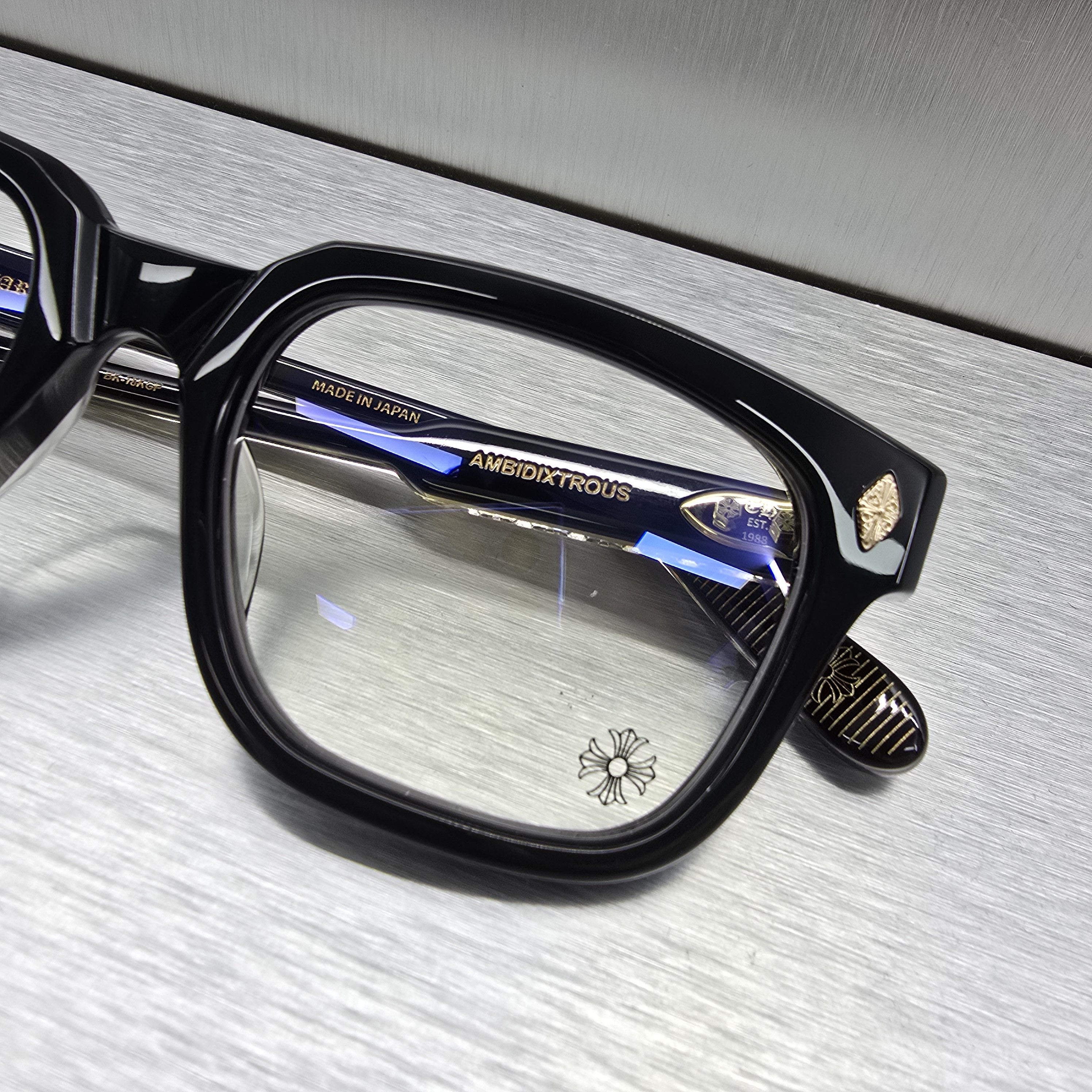 Chrome Hearts CHROME HEARTS Ambidixtrous Black-18KGP Size ONE SIZE - 7 Thumbnail