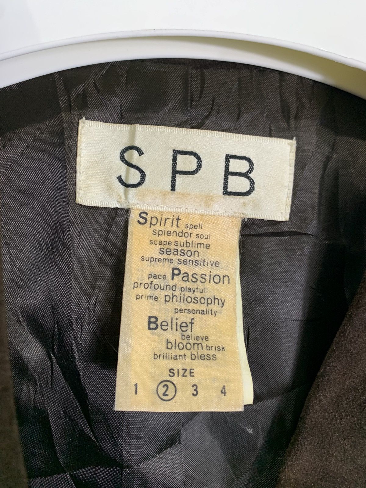 Japanese Brand Cowhide SPB Cropped Leather Jacket Size XS / US 0-2 / IT 36-38 - 3 Thumbnail