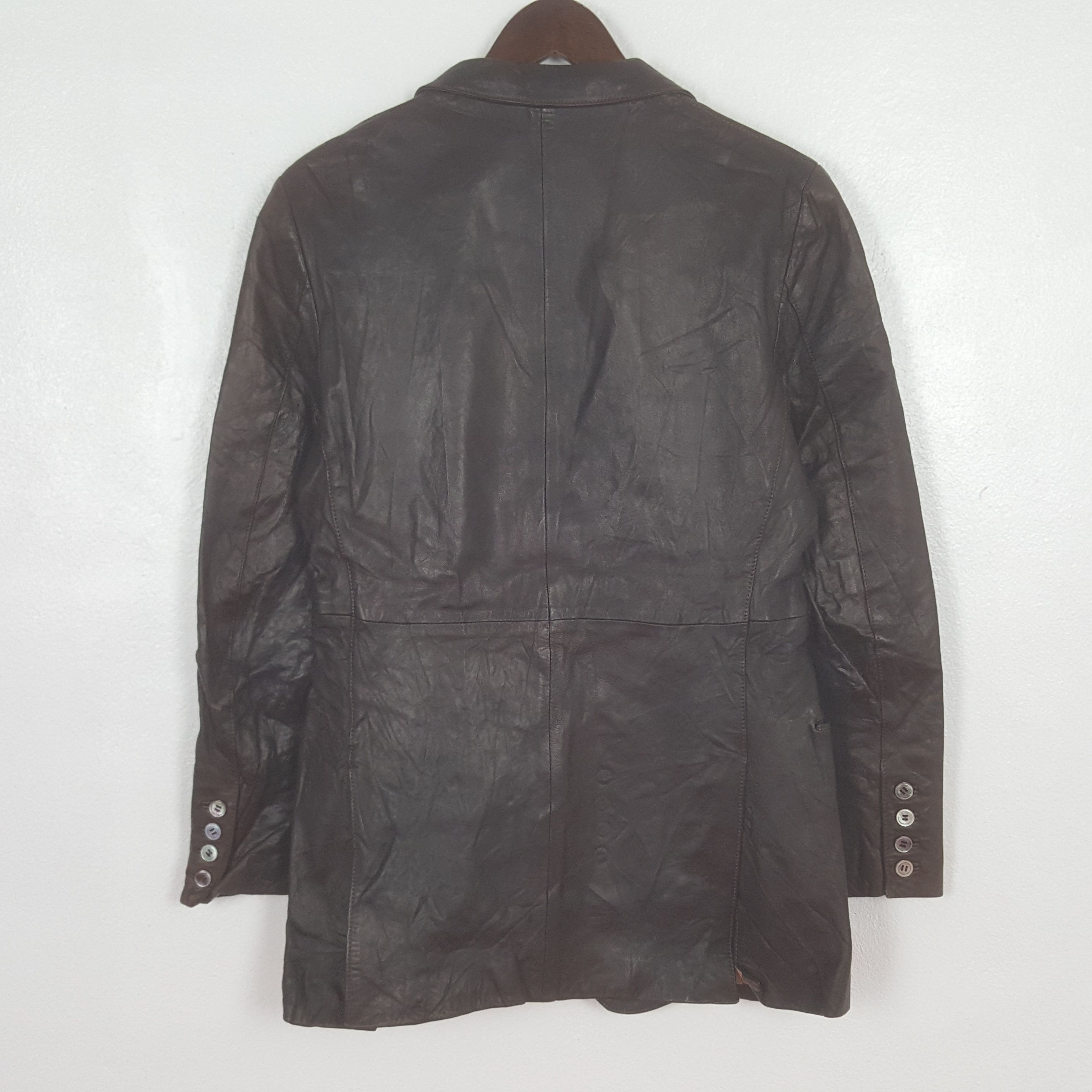 Other Vintage Studio Design K. Leather Blazer Jacket Size US S / EU 44-46 / 1 - 3 Thumbnail