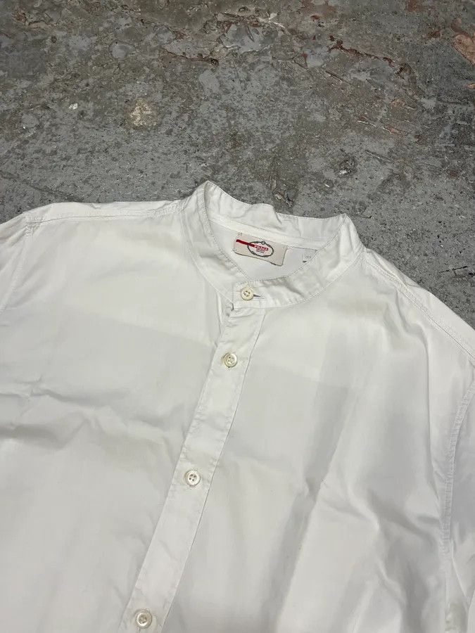 Prada × Vintage SS2010 Prada White Buttoned Mao Shirt Size US M / EU 48-50 / 2 - 4 Thumbnail
