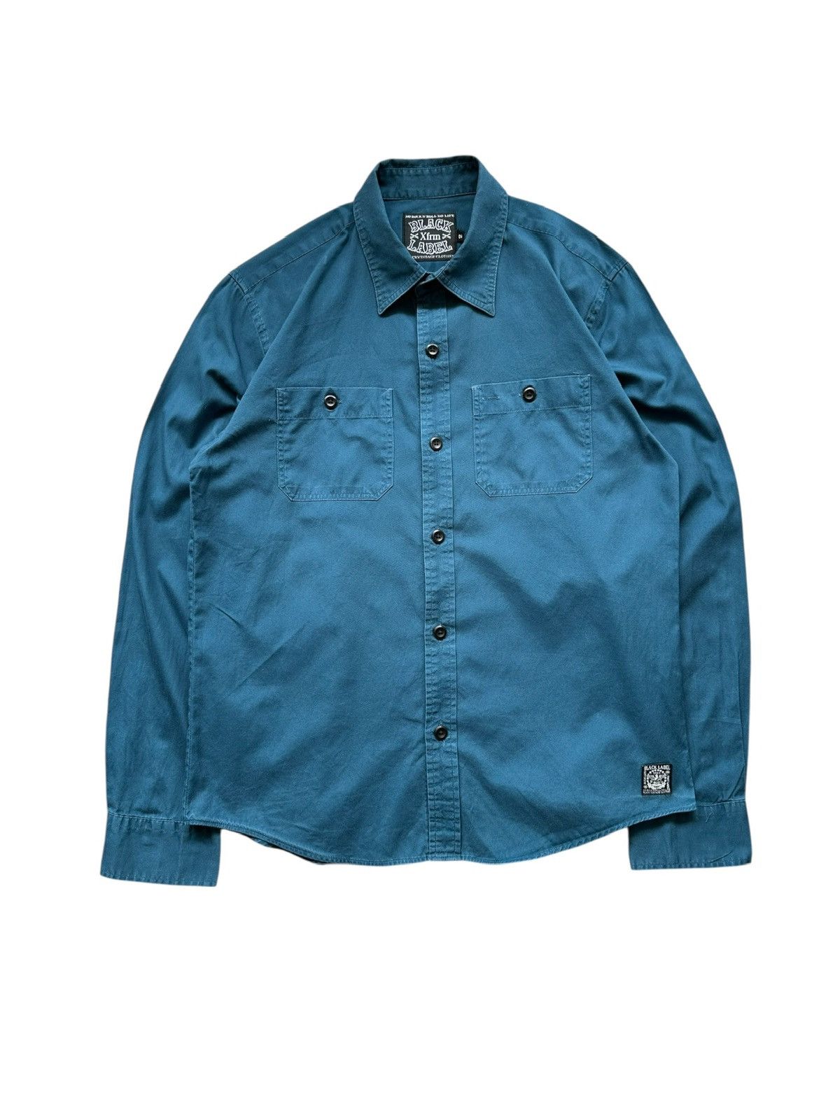 Shellac 2010's XFRM Black Label button up shirt Size US S / EU 44-46 / 1 - 1 Thumbnail