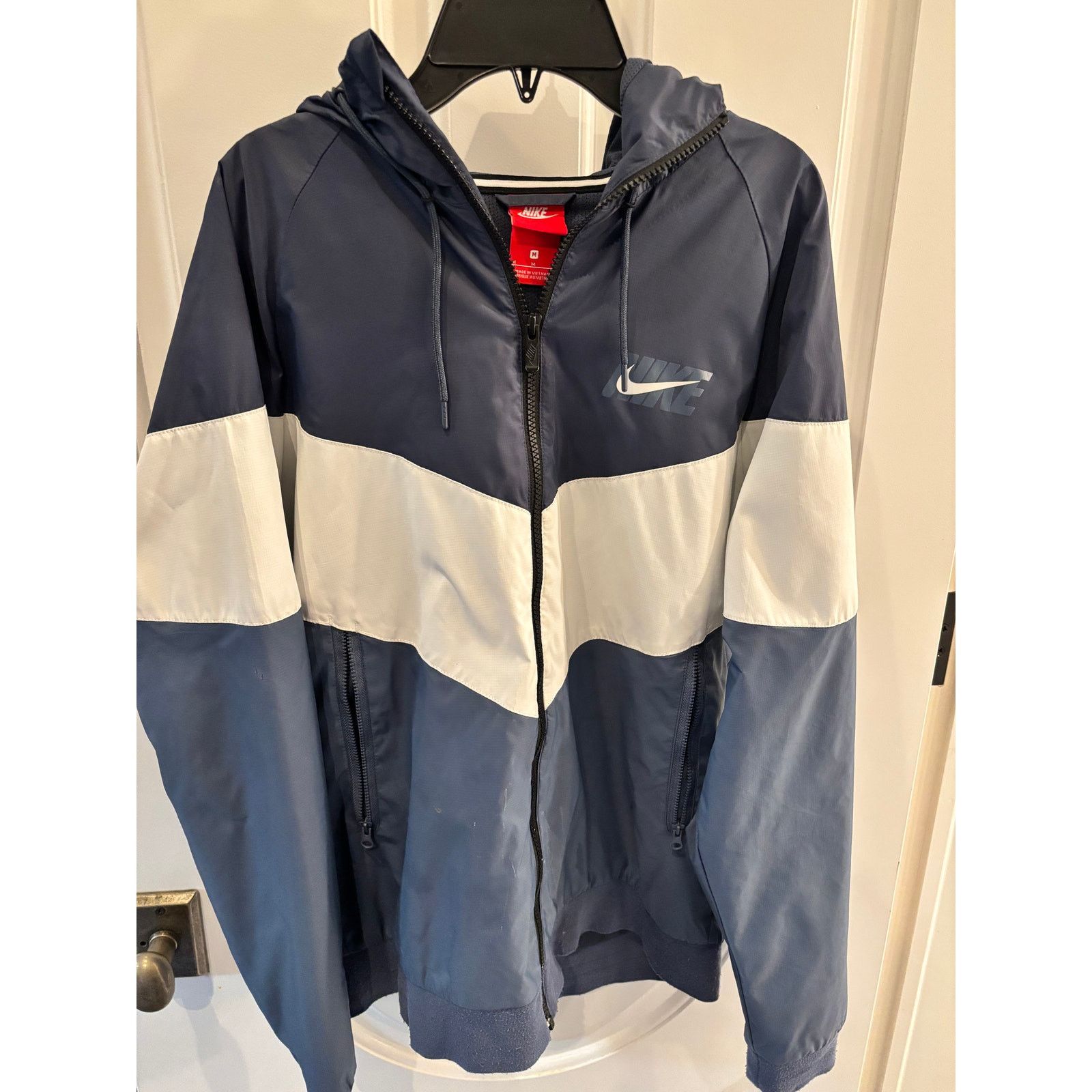 Nike Nike Tricolor Blue Windbreaker Mens Size M Size US M / EU 48-50 / 2 - 1 Preview