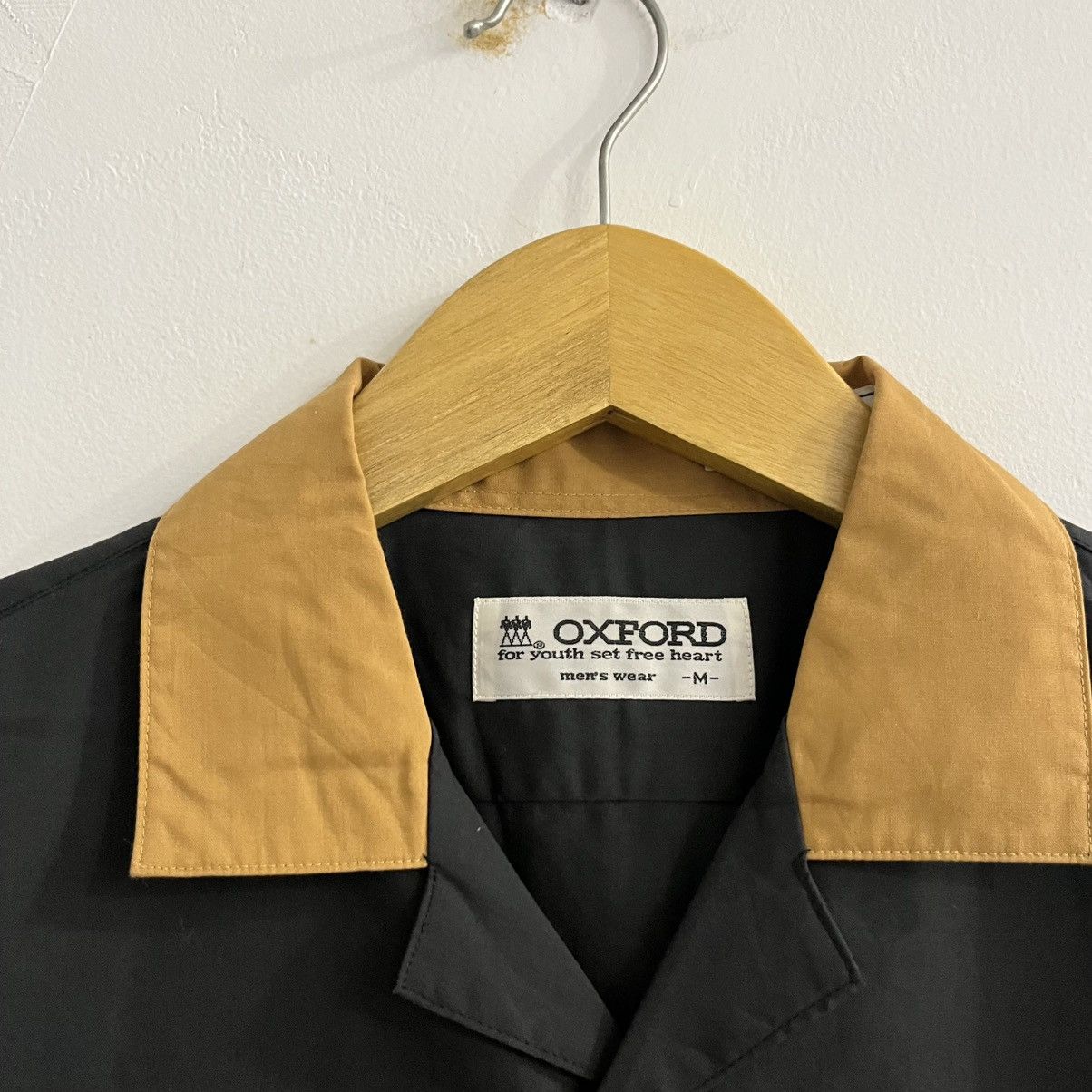 Japanese Brand Oxford Bowling Shirt Size US S / EU 44-46 / 1 - 5 Thumbnail