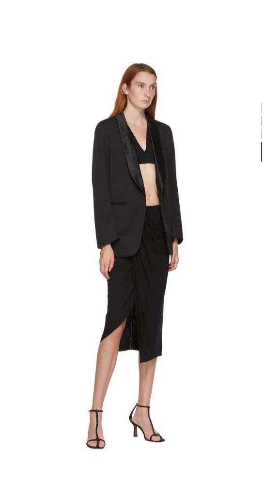 Helmut Lang Helmut Lang size 2Commuter dark woollen suit woman 2501-Nex Size M / US 6-8 / IT 42-44 - 1 Thumbnail