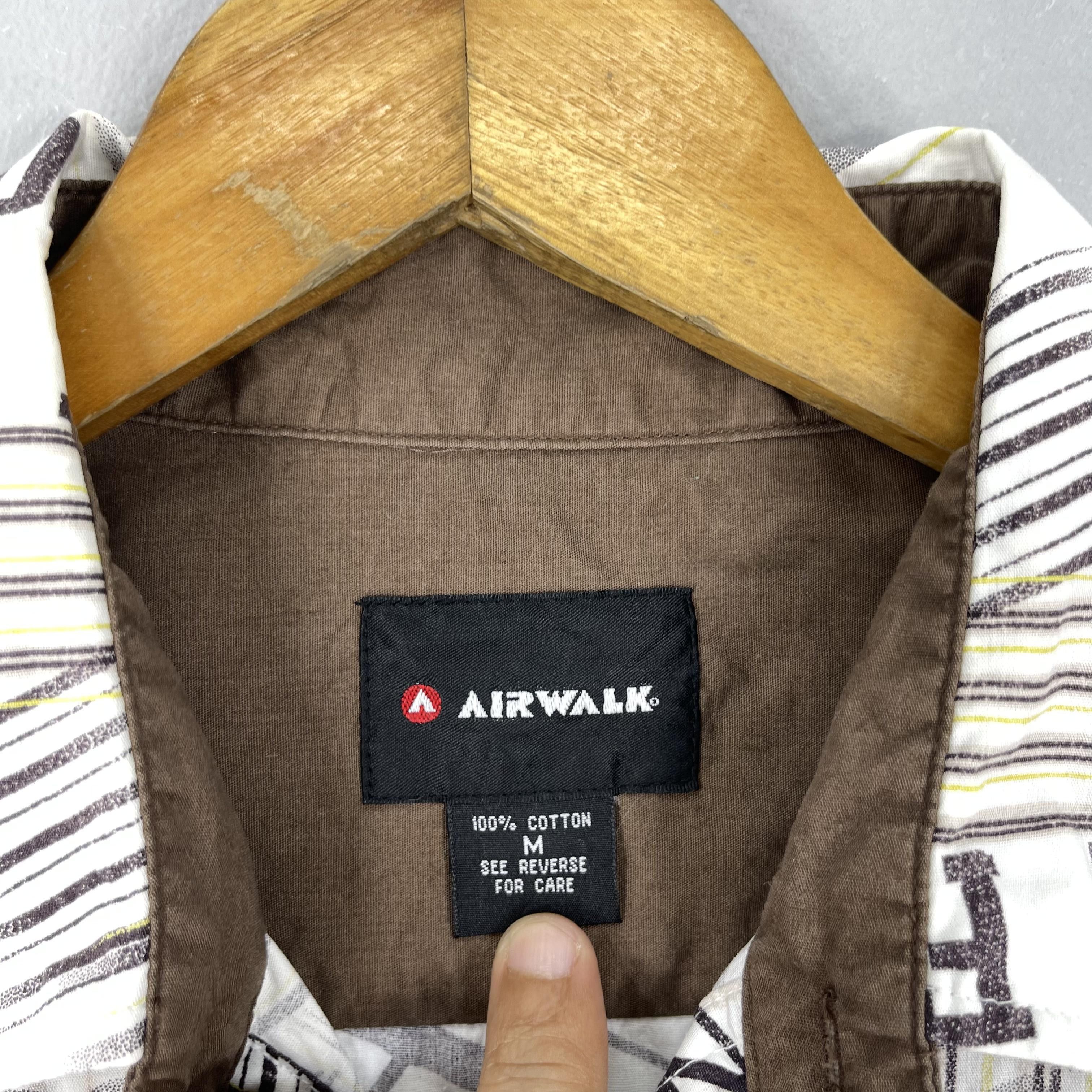 Airwalk Vintage Y2K AIRWALK Abstract Pattern Printed Shirt Size US M / EU 48-50 / 2 - 5 Thumbnail