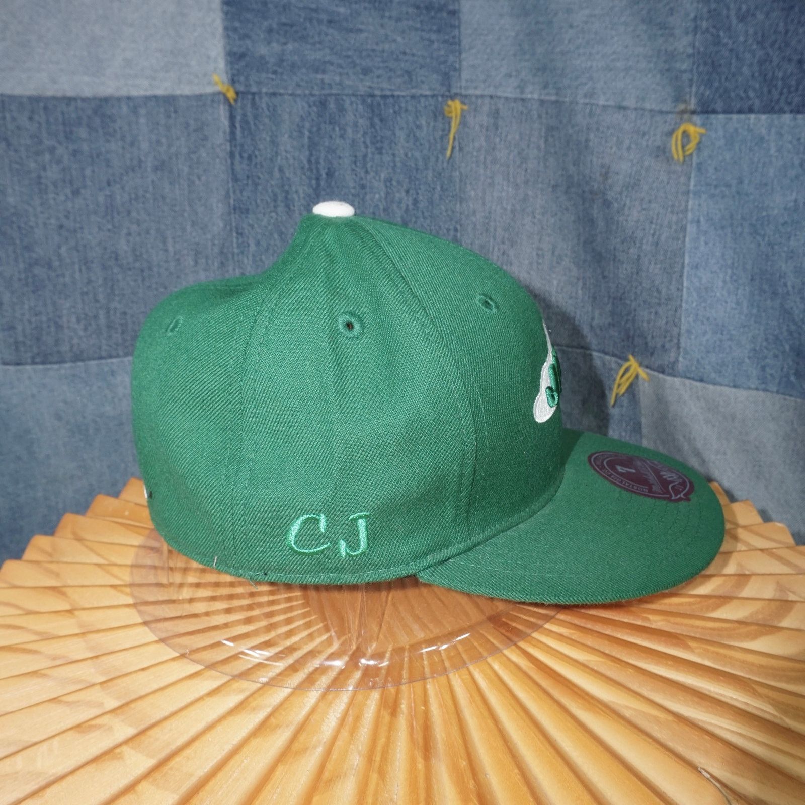 NFL Fitted - New York Jets Mitchell and ness embroider NFL hat Size 26 - 4 Thumbnail