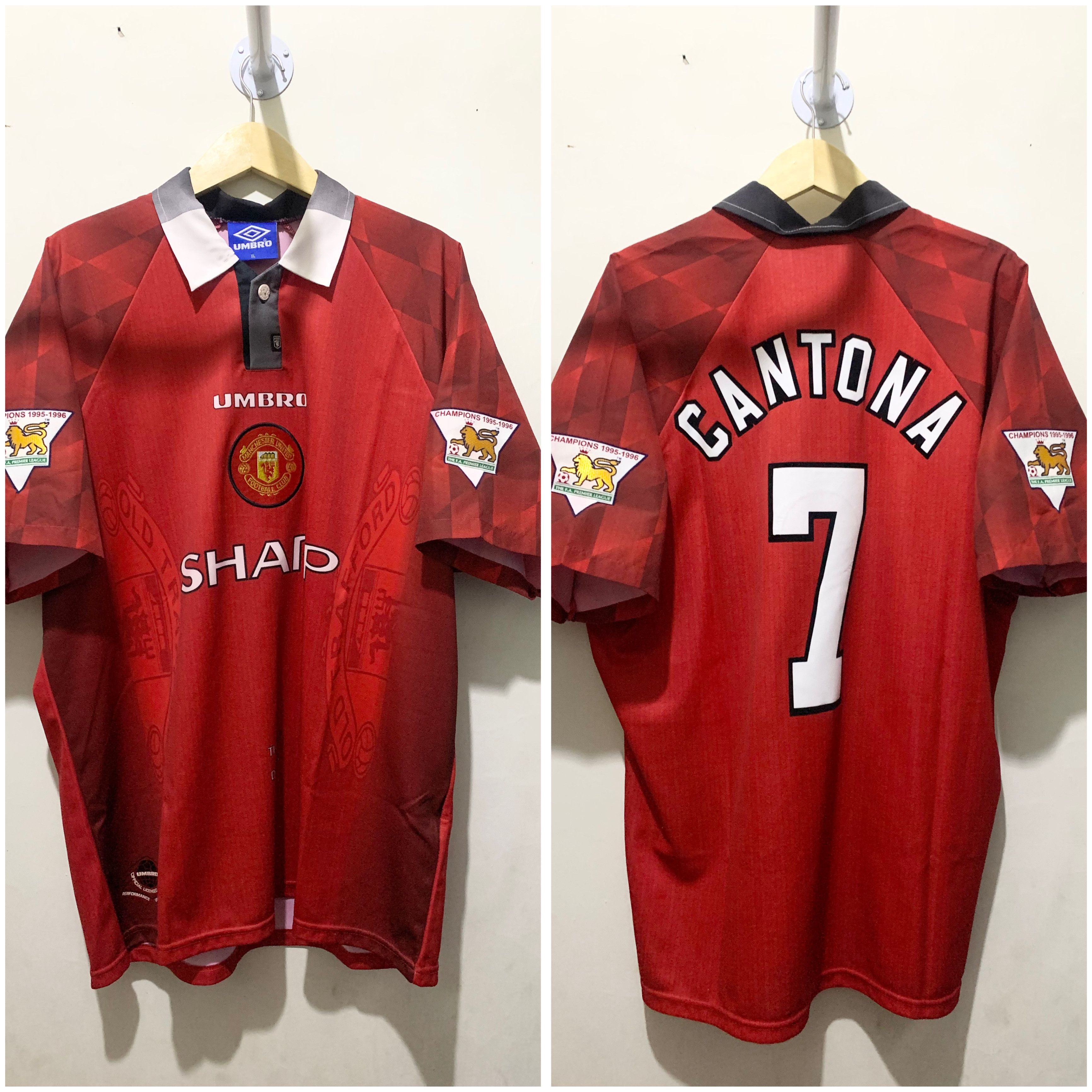 Short Umbro football domicile Manchester United 1996-1997