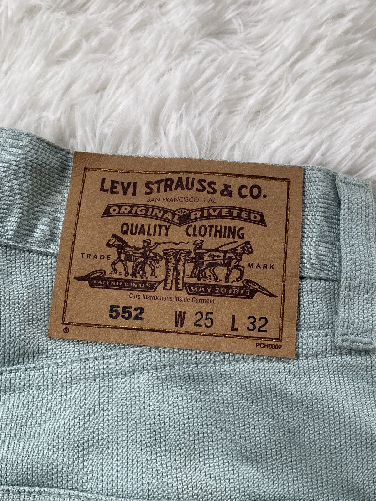 Levi's 🔥OFFER NOW🔥Vintage Levi’s 552 White Tab Denim Size 25" / US 0 / IT 36 - 11 Thumbnail