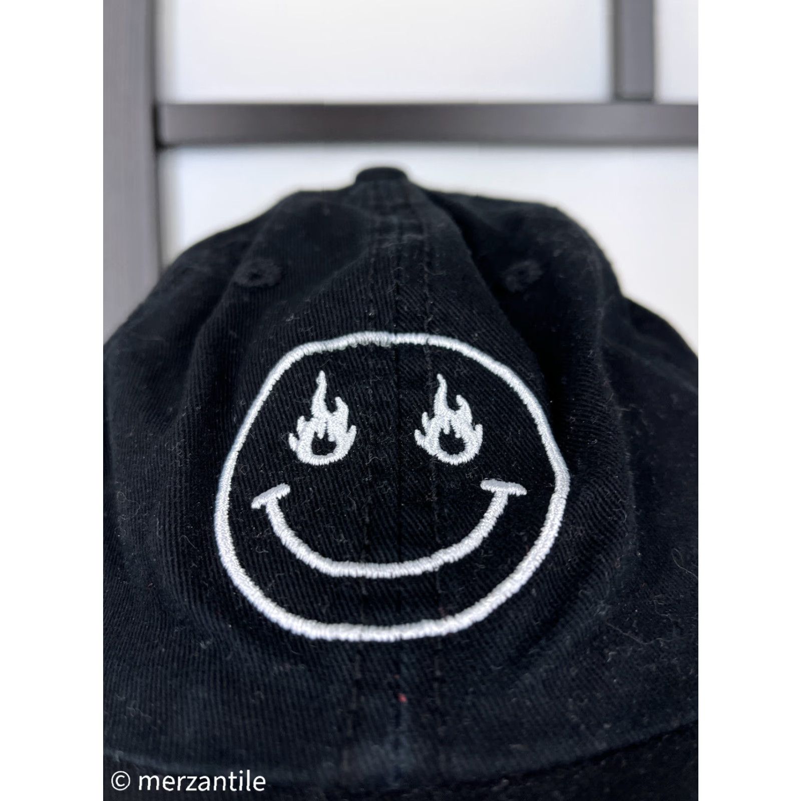 Vintage J. America Baseball Cap Hat Strap Back One Size Black Cotton Twill Adjustable Men Adult Cap Hat Mens Accessories 90s? Size ONE SIZE - 2 Thumbnail