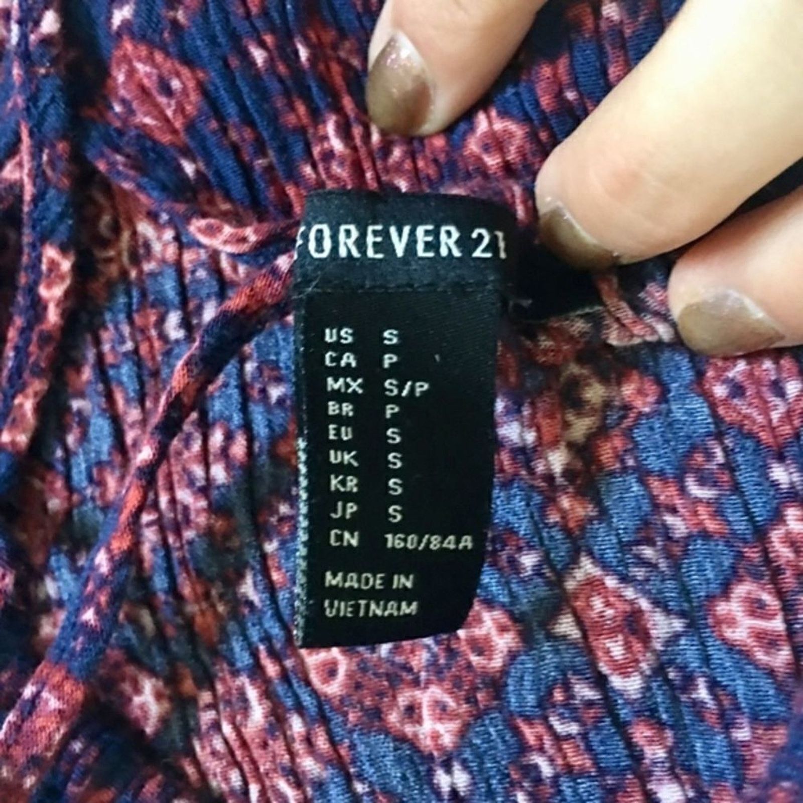 Forever 21 Forever 21 Floral High Neck Tie Top Sundress | Sz S Size S / US 4 / IT 40 - 5 Thumbnail