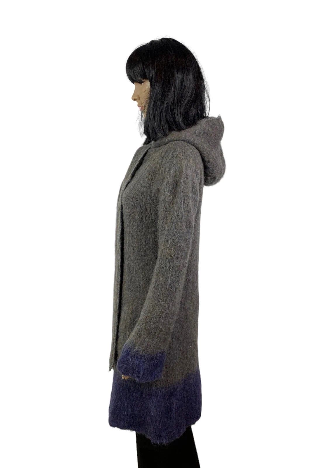 TWINSET Twin-Set Wool Mohair Hooded Cardigan size S Size S / US 4 / IT 40 - 3 Thumbnail