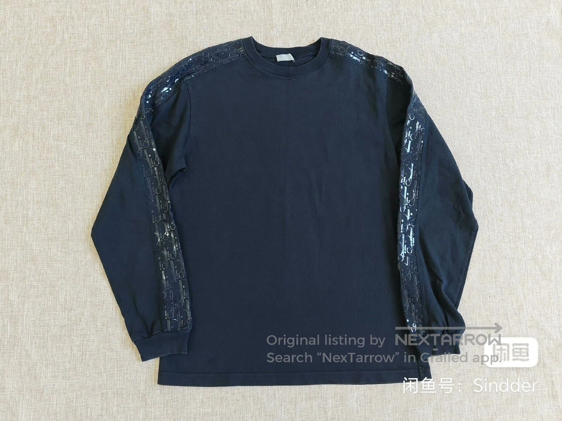 Dior Dior Men's Monogram Long Sleeve Sweatshirt. Size US L / EU 52-54 / 3 - 1 Thumbnail