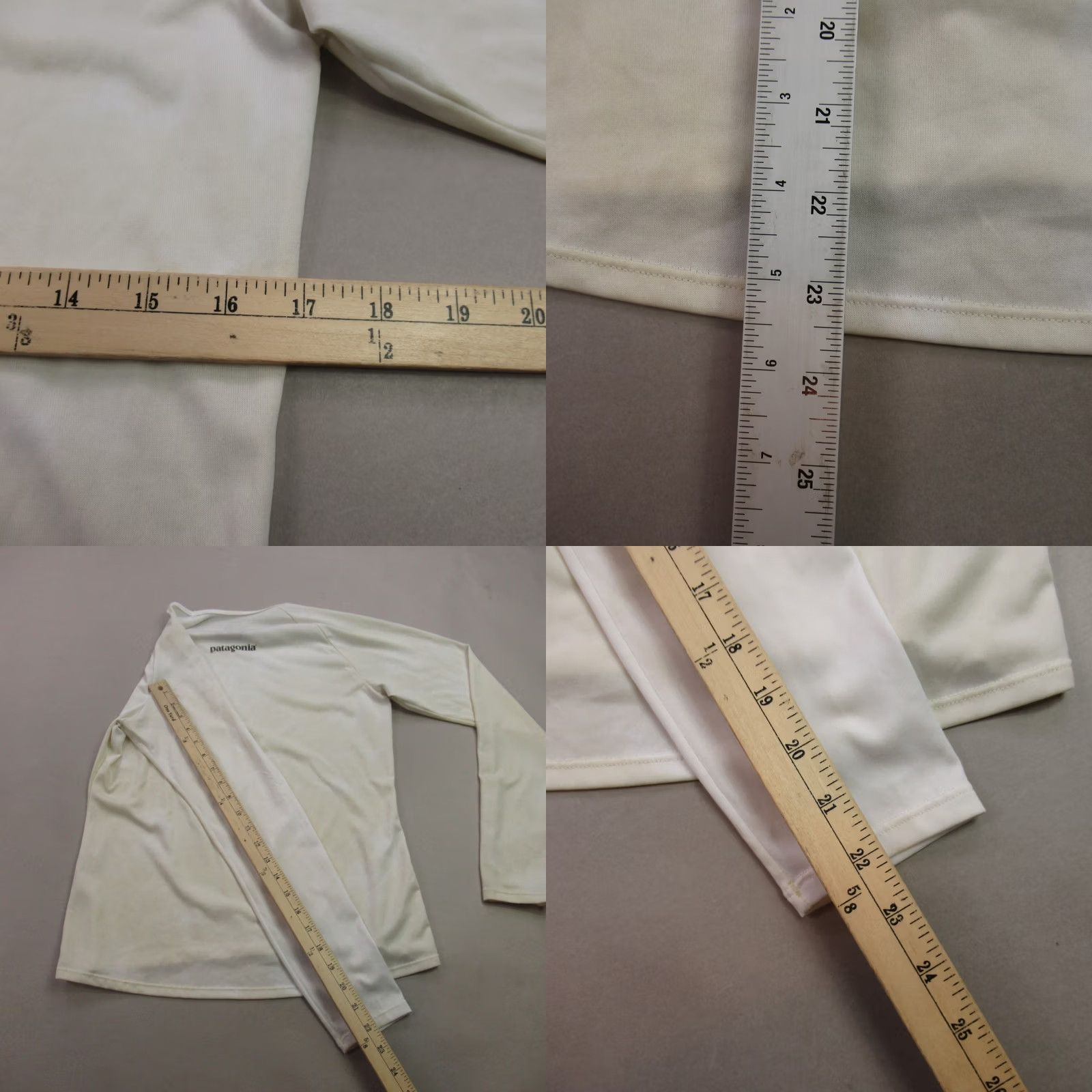 Patagonia Patagonia Shirt Mens Medium Long Sleeve Crew Neck Ivory Outdoor Lightweight Size US M / EU 48-50 / 2 - 8 Thumbnail