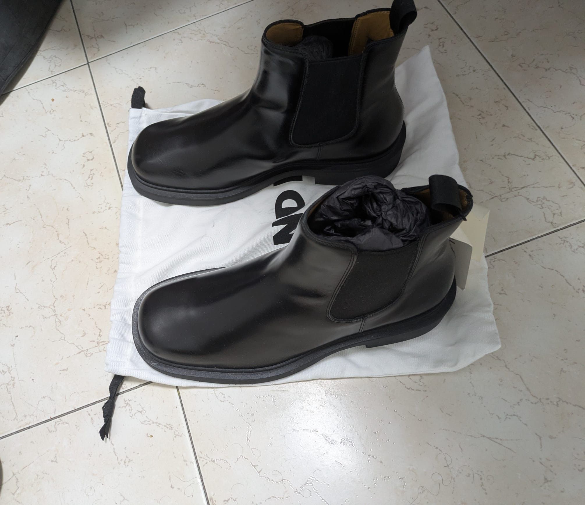 Sandro Sandro Paris Black Chelsea Boots Size US 10 / EU 43 - 3 Thumbnail