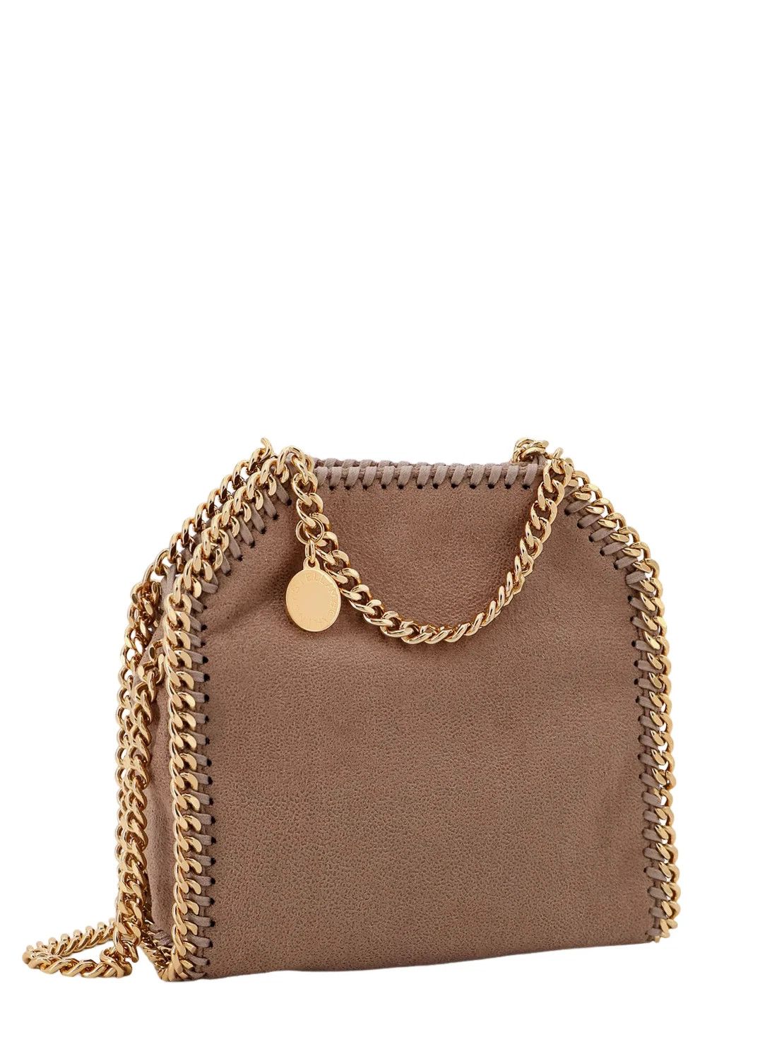 Stella McCartney STELLA MCCARTNEY Falabella Tiny Beige Tote Bag New Size ONE SIZE - 3 Thumbnail