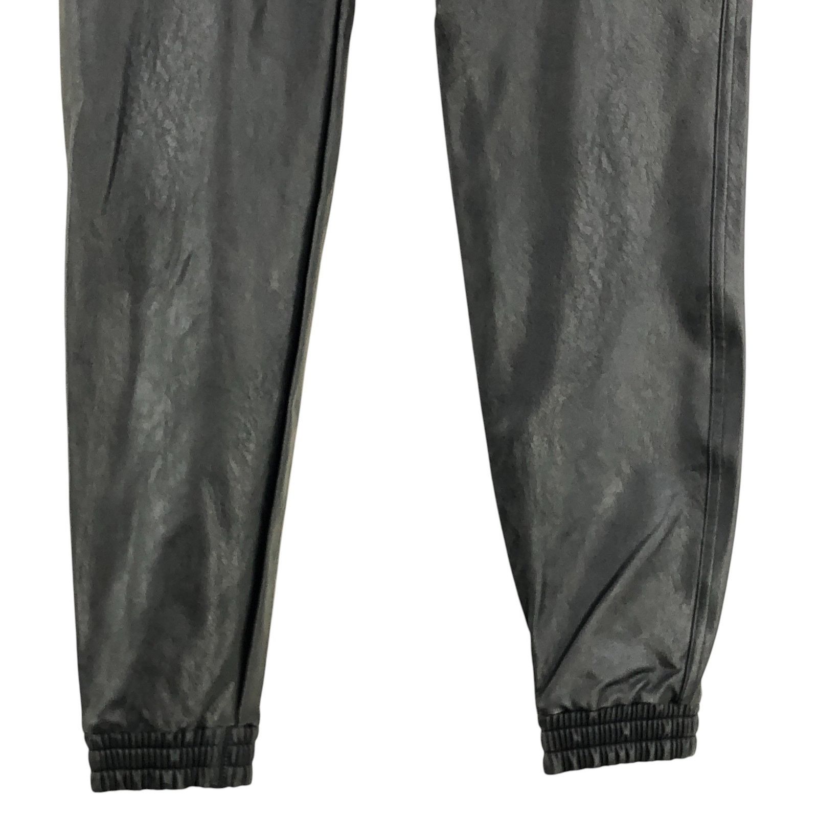 Spanx Spanx Sz XS Pants Leather Like Jogger Noir Coated BRAND NEW Size 26" / US 2 / IT 38 - 4 Thumbnail