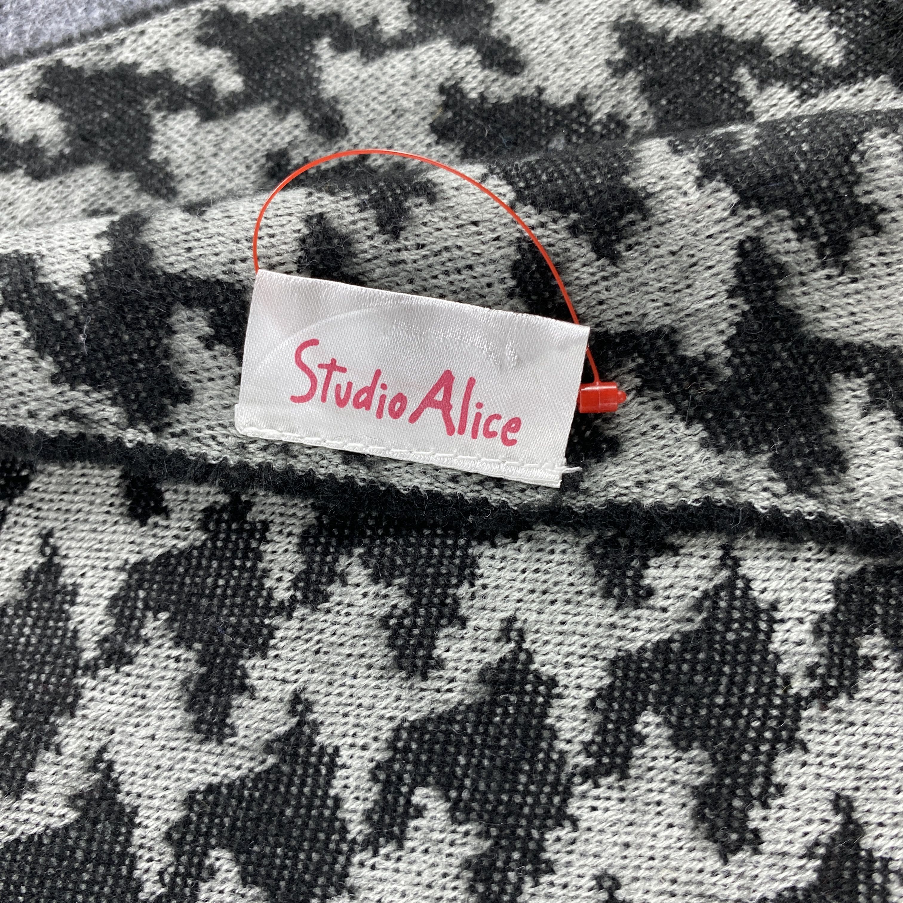 Vintage Studio Alice Scarf # Muffler # Neckwear # D530 Size ONE SIZE - 2 Thumbnail