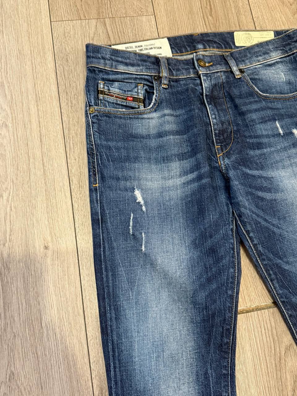 Diesel diesel d-strukt jeans W31 L32 Mens Blue Denim Size US 31 - 3 Thumbnail