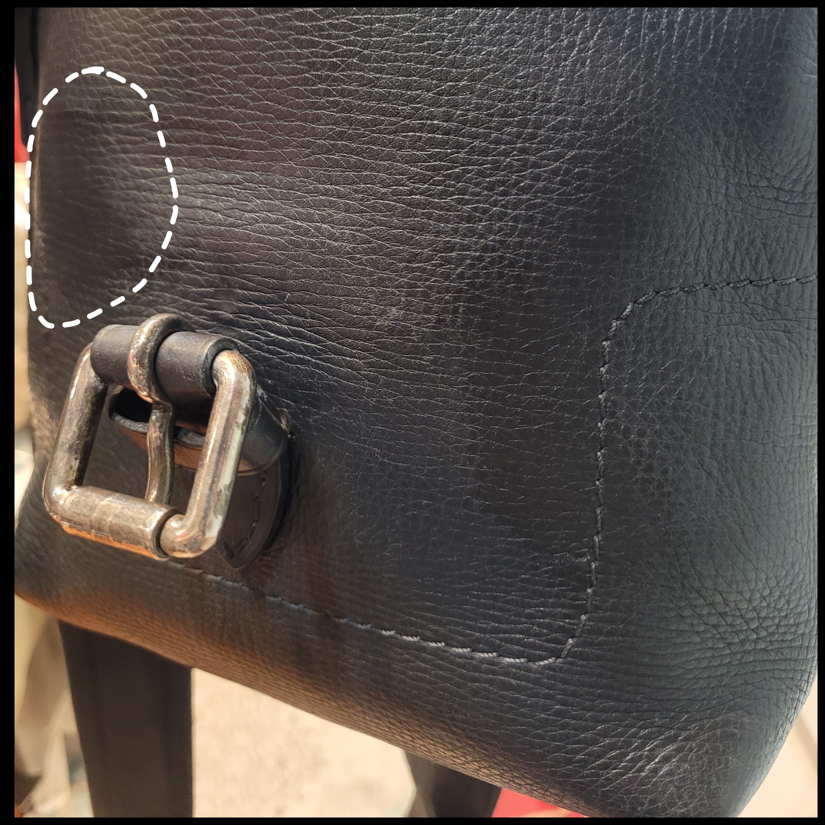Louis Vuitton Vintage Louis Vuitton Yuma Basalt Black Utah Shoulder Bag Size ONE SIZE - 15 Thumbnail