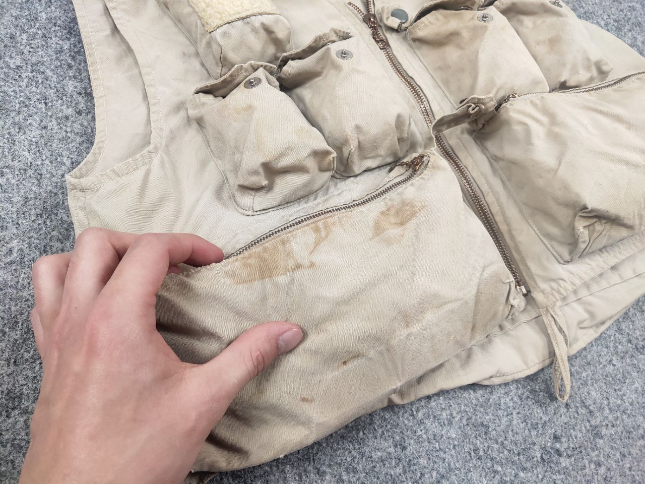 Vintage Rare Vintage 40~50's Masland Tac-L-Pac Fly Hunting Fish Vest Size US M / EU 48-50 / 2 - 12 Thumbnail