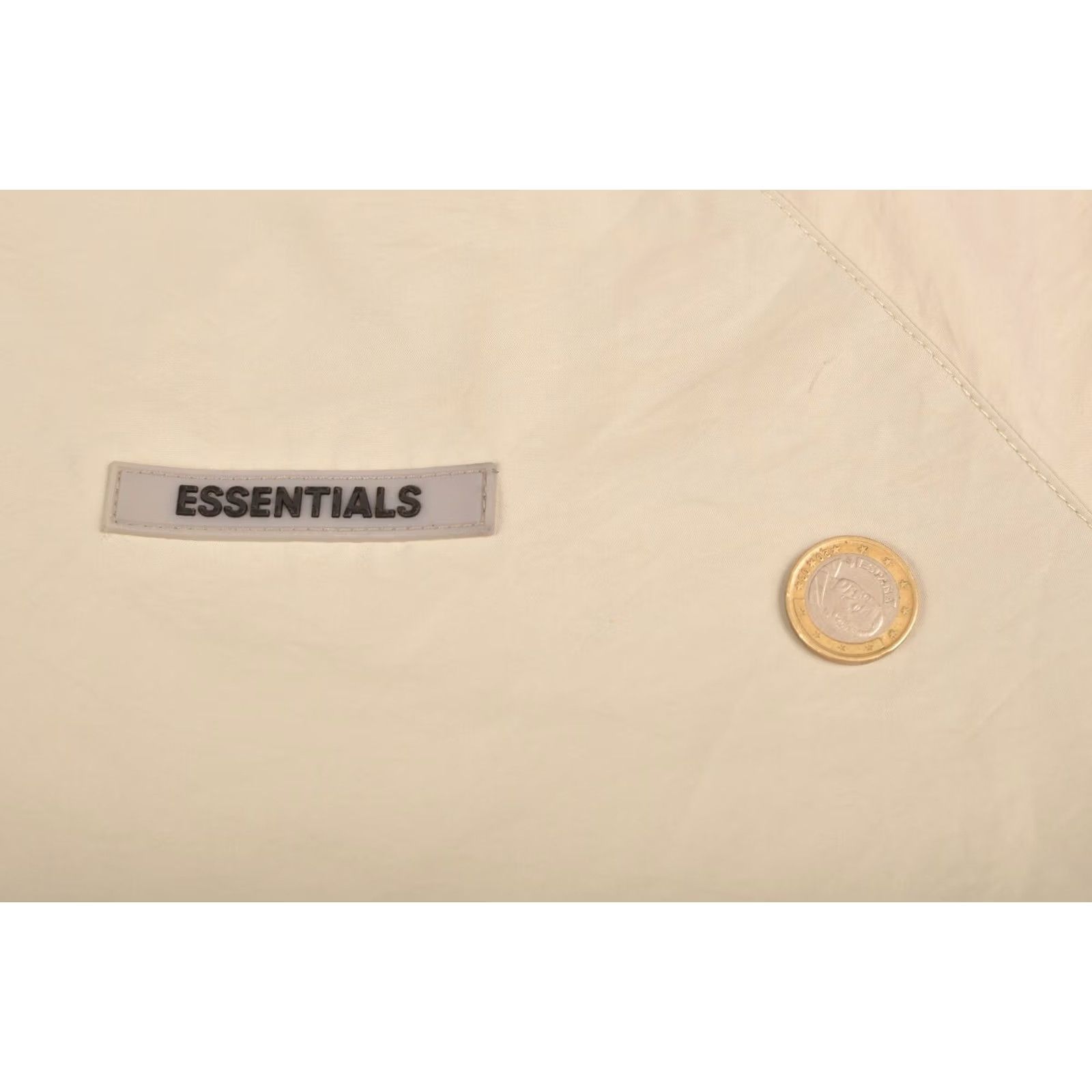 Fear of God Fear of God Essentials Half Zip Track Jacket Windbreaker Men M Gray Green Size US M / EU 48-50 / 2 - 3 Thumbnail