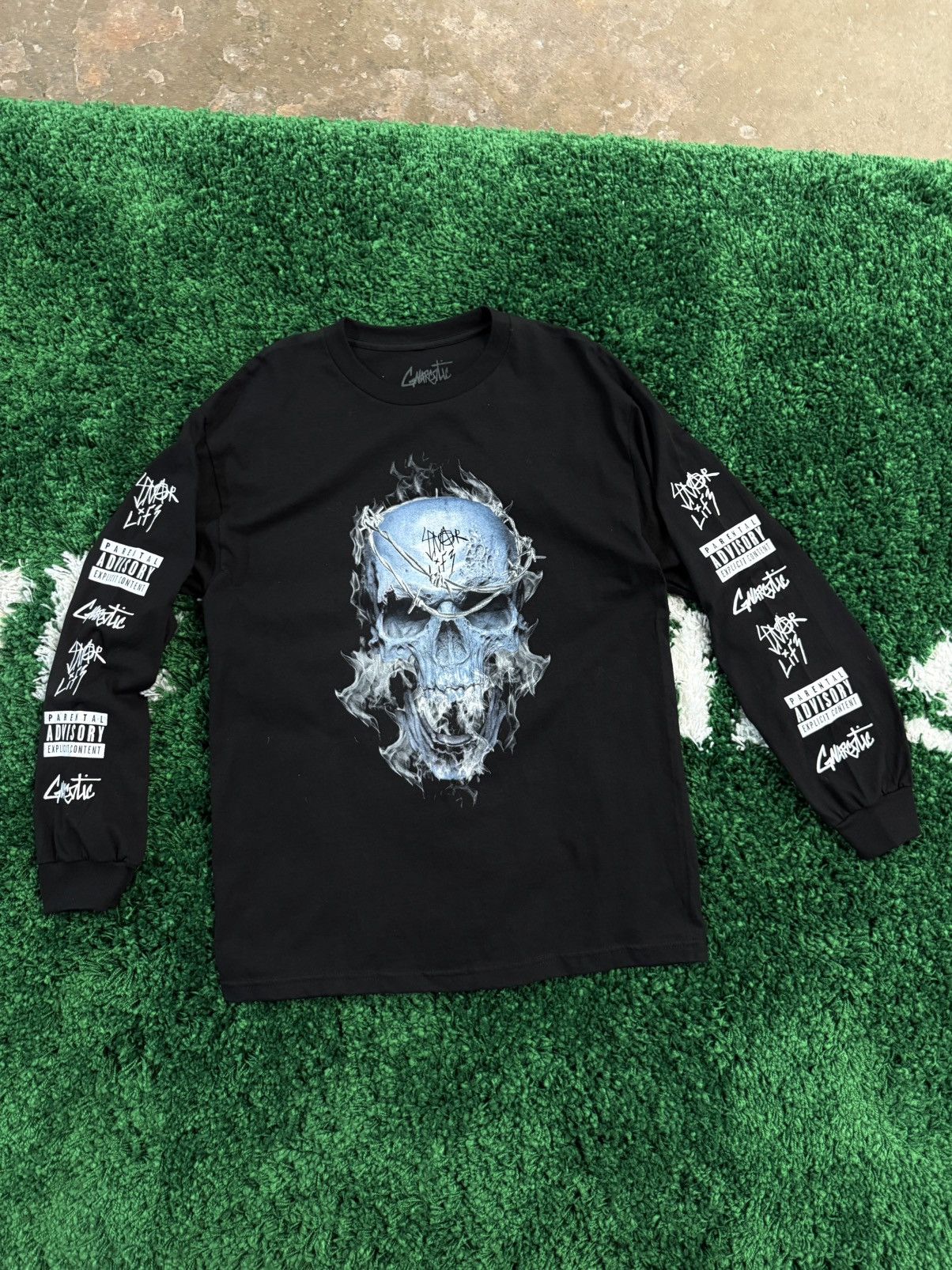 Gnarcotic Gnarcotic Frozen Skull Logo Long Sleeve Large Gnar Ftp Size US L / EU 52-54 / 3 - 1 Thumbnail