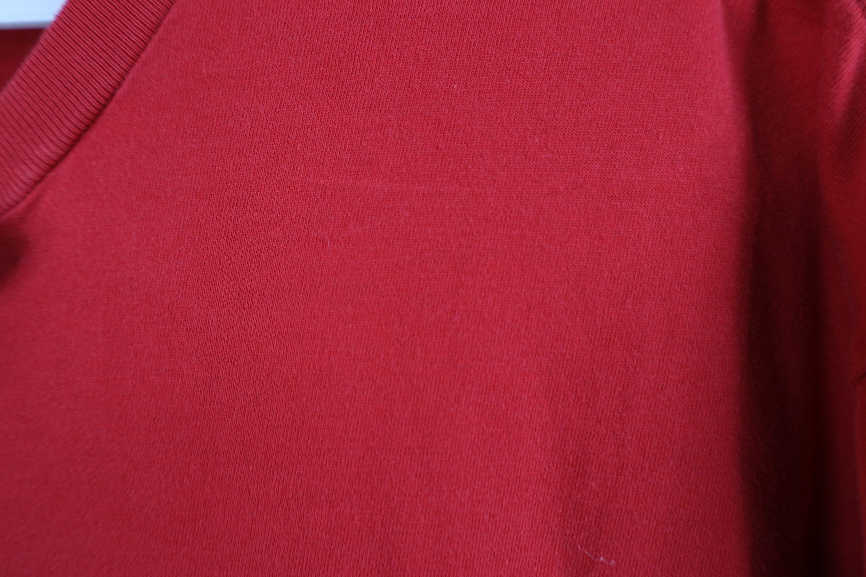 Ralph Lauren Vintage 90s Ralph Lauren Pocket T-Shirt Red Cotton USA Size US M / EU 48-50 / 2 - 5 Thumbnail