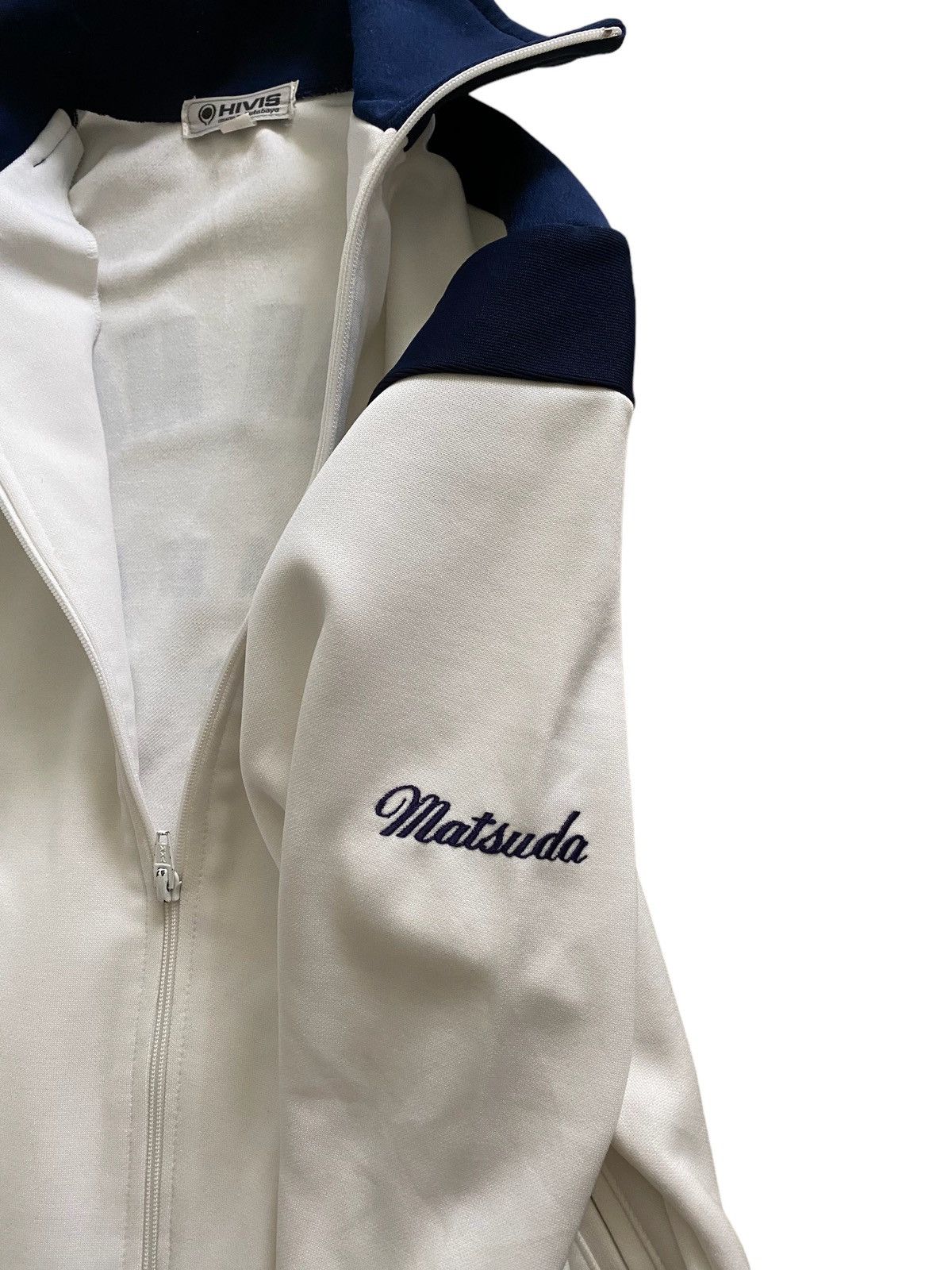 Japanese Brand vintage JAPAN NISSAN MOTO ZAMA TENNIS CLUB tracktop jacket Size US M / EU 48-50 / 2 - 6 Thumbnail