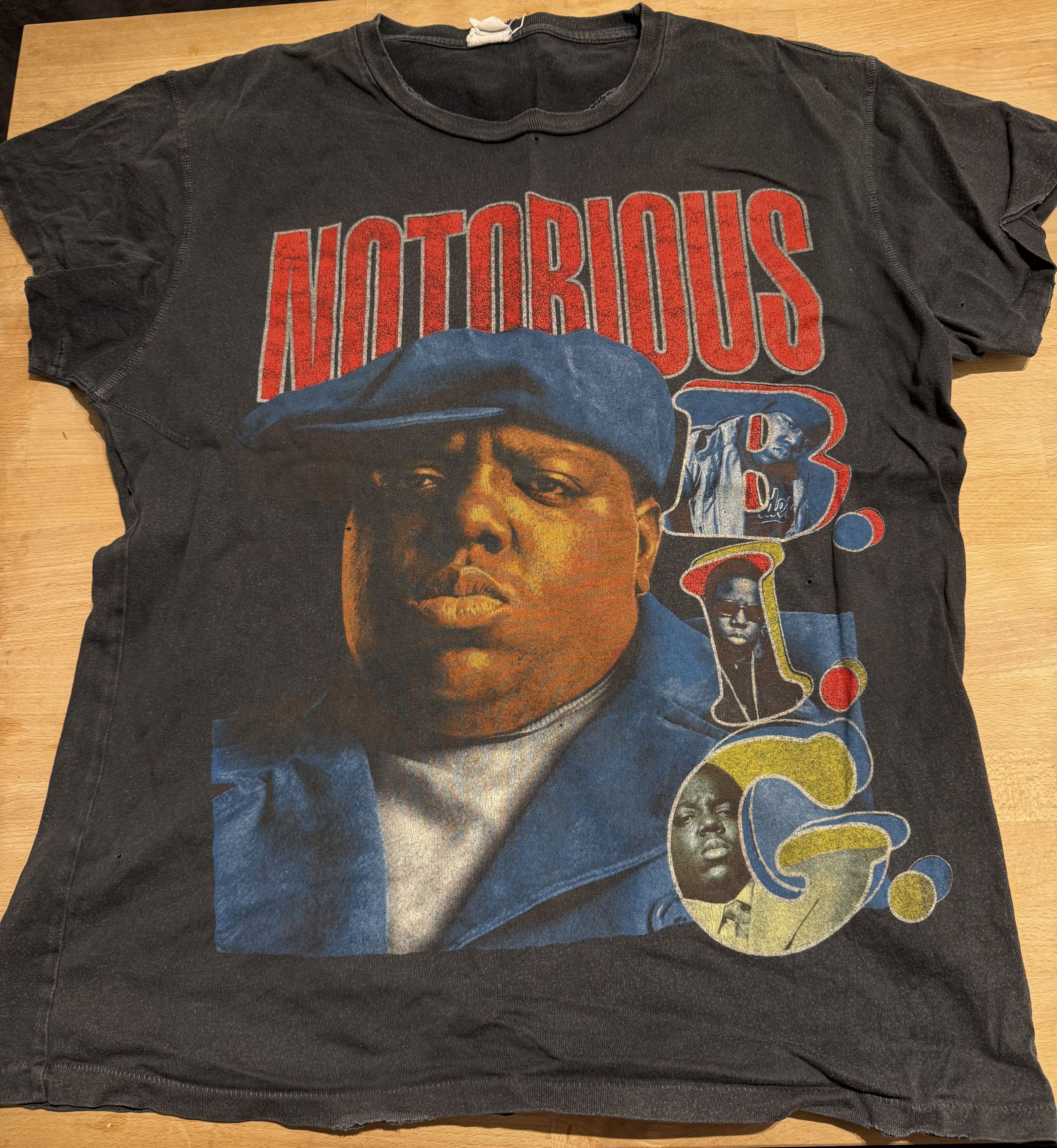 MadeWorn Madeworn The Notorious B.I.G. band t shirts vintage Size US L / EU 52-54 / 3 - 1 Thumbnail