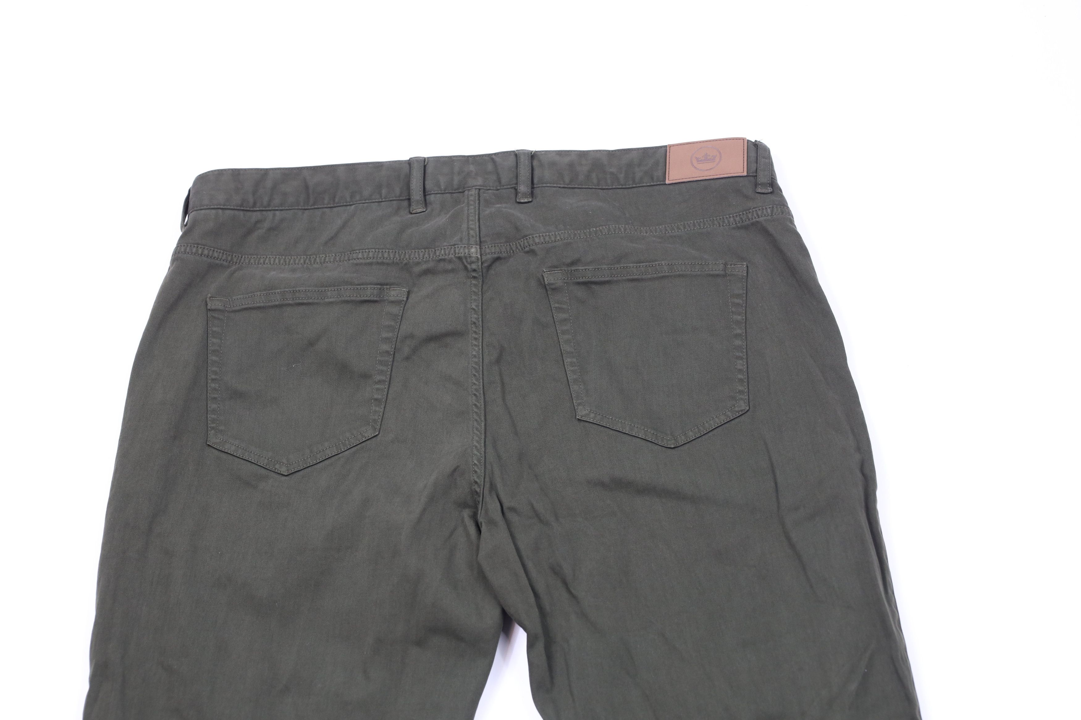 Peter Millar × Vintage Peter Millar Stretch Straight Leg Golfing Pants Dark Green Size US 38 / EU 54 - 11 Thumbnail
