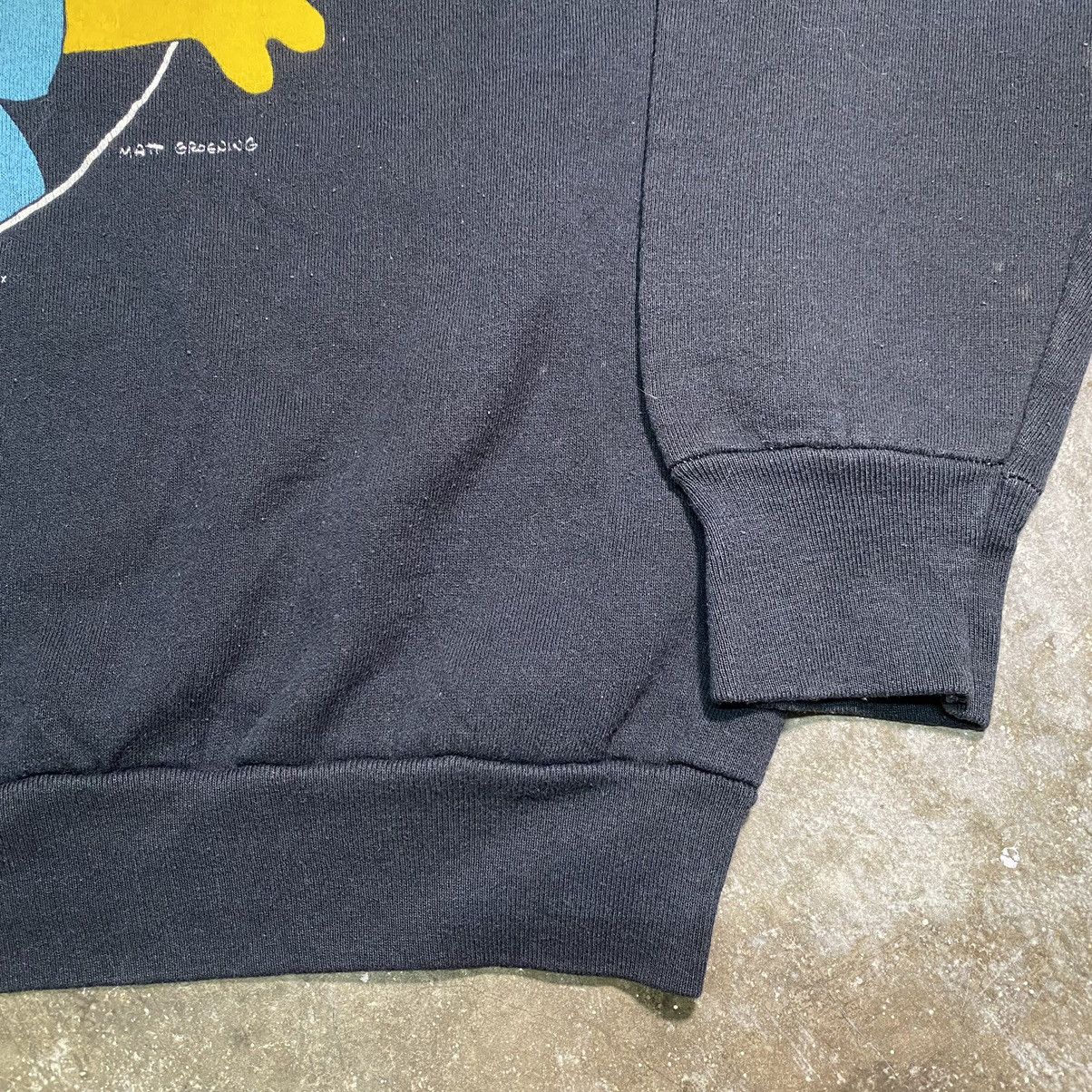 Fruit Of The Loom × The Simpsons × Vintage VINTAGE FOTL 1990 THE SIMPSONS SWEATSHIRT Size US M / EU 48-50 / 2 - 12 Thumbnail