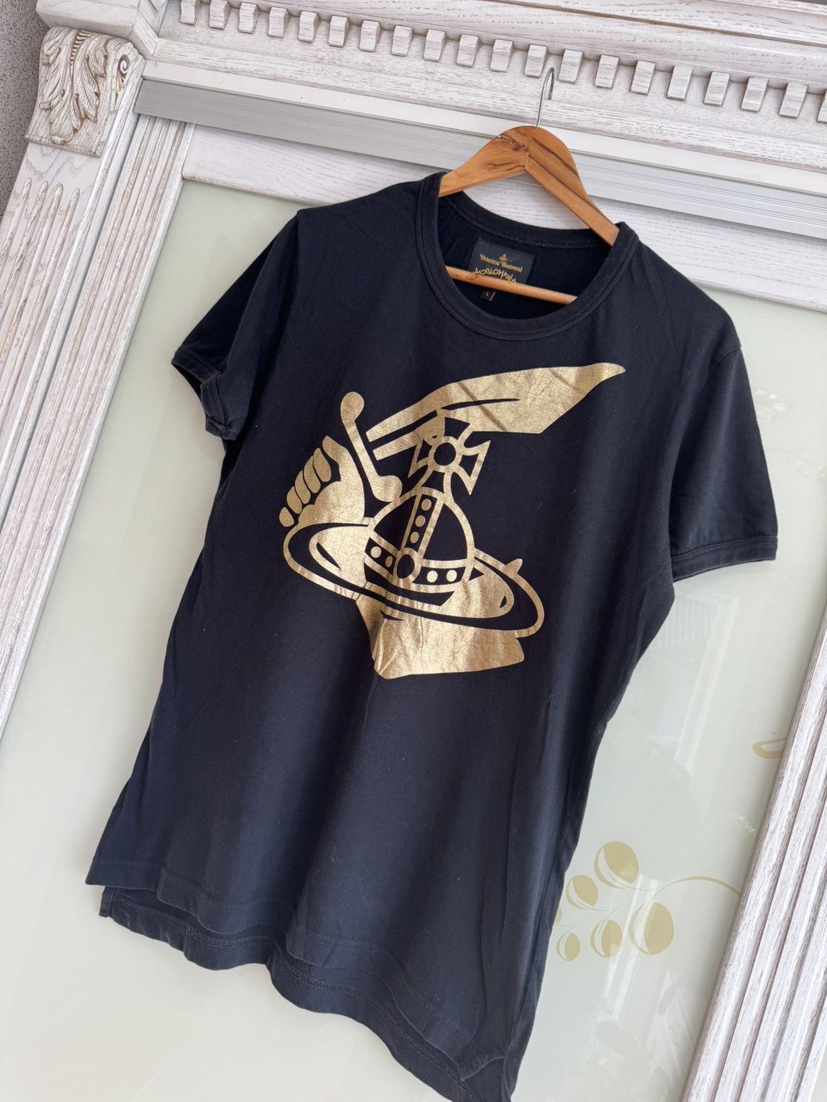 Vivienne Westwood Vivienne Westwood Anglomania Big Logo T-shirt Rare Tee Size US L / EU 52-54 / 3 - 3 Thumbnail