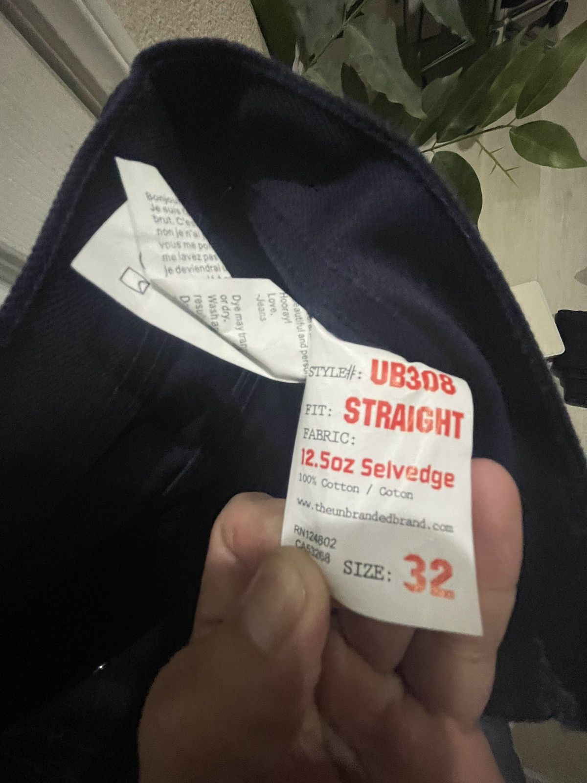 The Unbranded Brand Unbranded ub308 selvedge jeans, size 32 Size US 32 / EU 48 - 3 Thumbnail