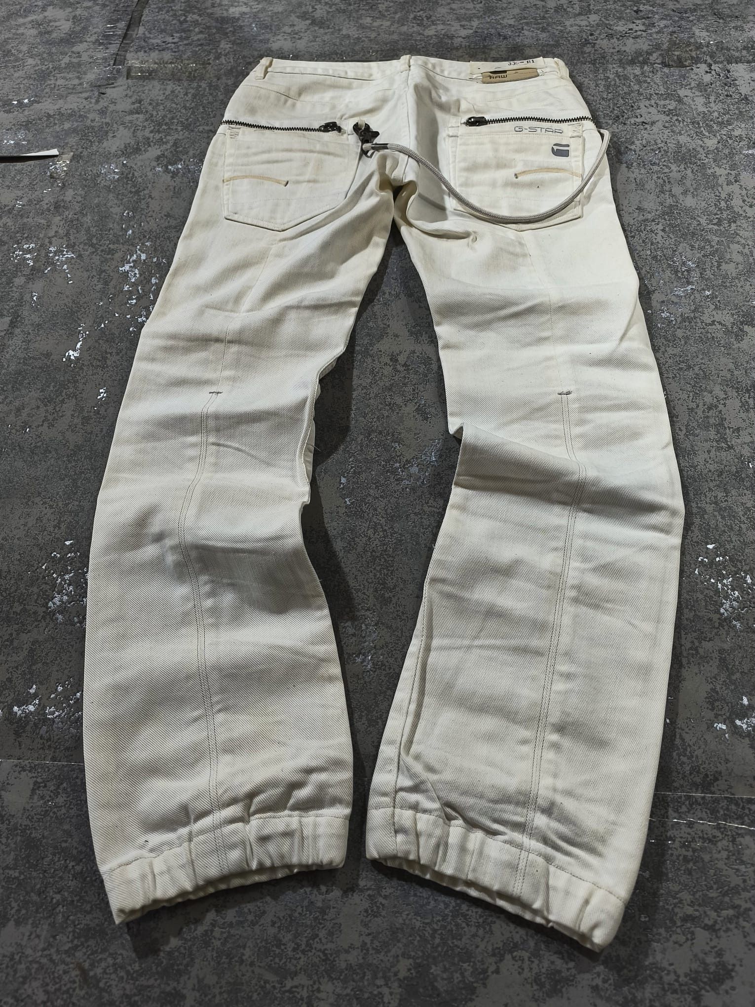 G-Star gstar avantgarde moto straight lowrise biker jeans Size 30" / US 8 / IT 44 - 8 Thumbnail