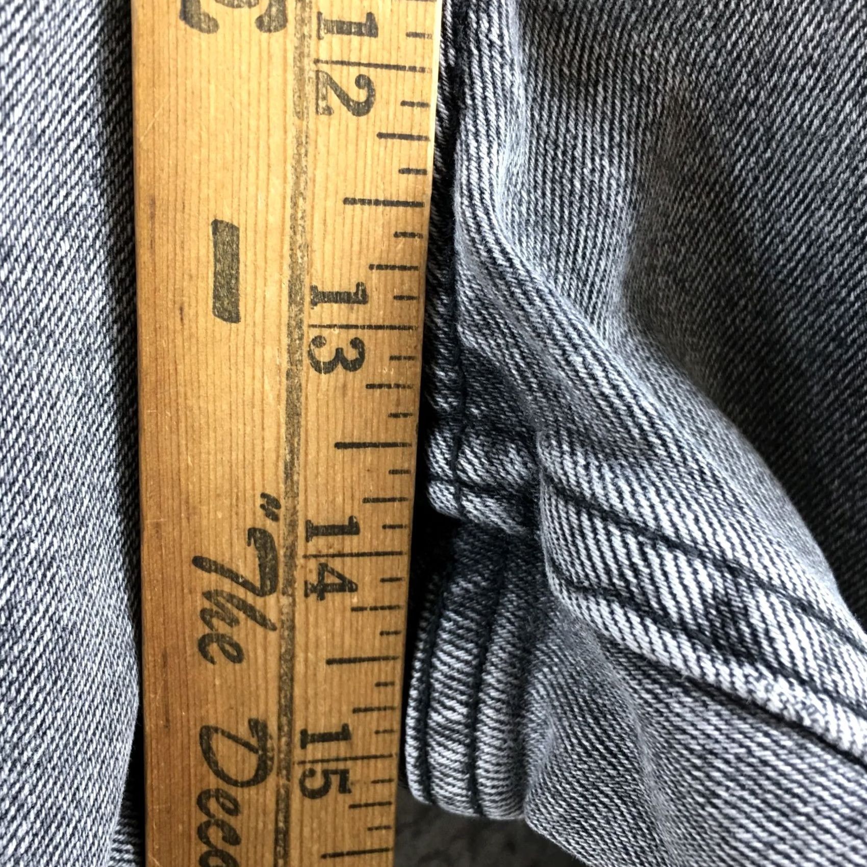 Abercrombie & Fitch Abercrombie & Fitch Jeans Womens 34 Regular Ankle Gray Zip 5-Pocket Classic Modern Vintage: No Mens Womens Only Size 24" / US 00 / IT 34 - 6 Thumbnail