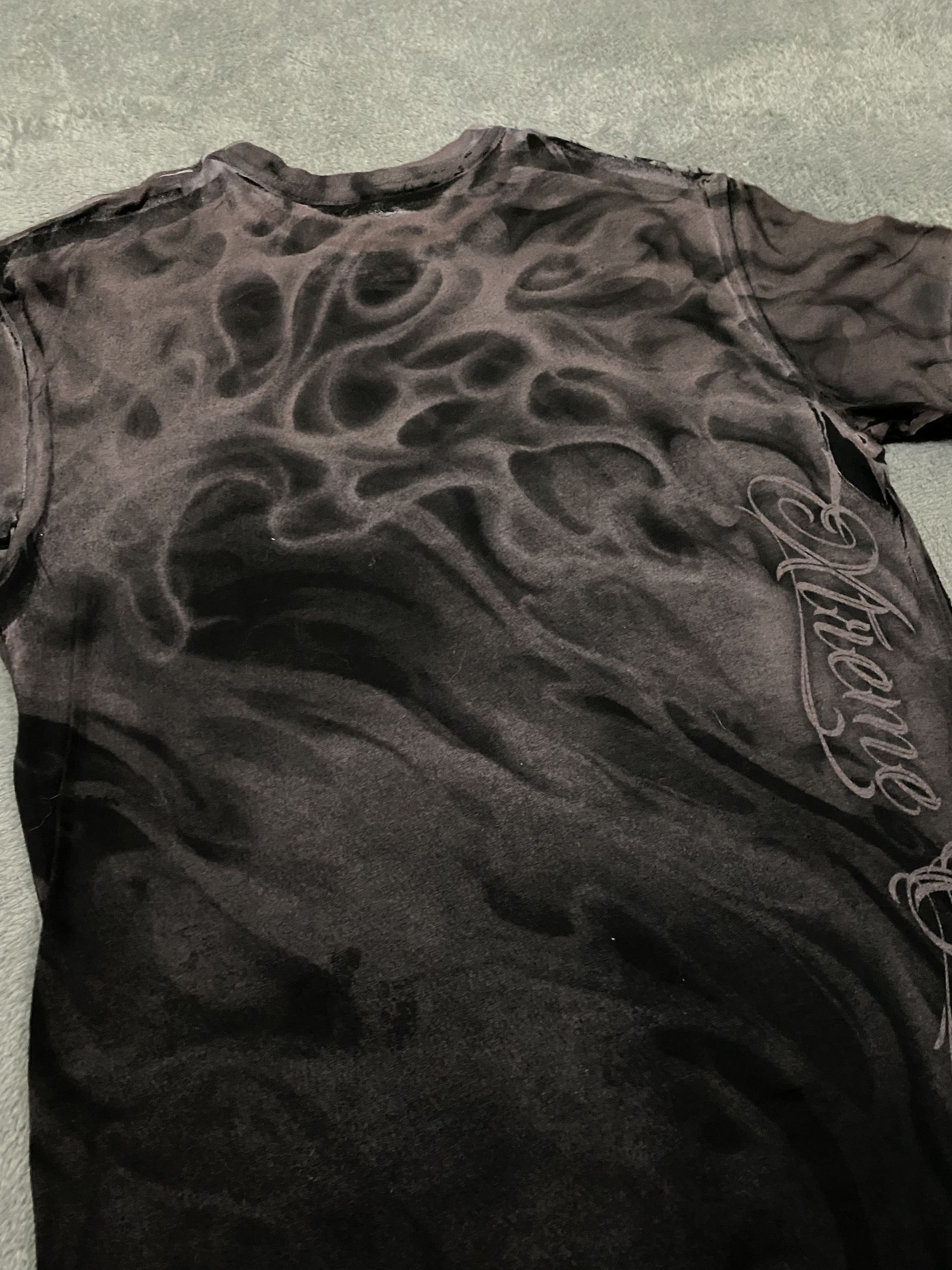 Affliction 2000s Rare Xtreme Couture Wings Skull Size US L / EU 52-54 / 3 - 5 Thumbnail