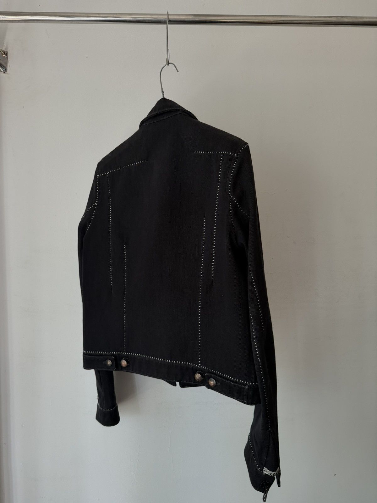 Carol Christian Poell Carol Christian Poell Overlock Dead End Denim Jacket Size US M / EU 48-50 / 2 - 4 Thumbnail