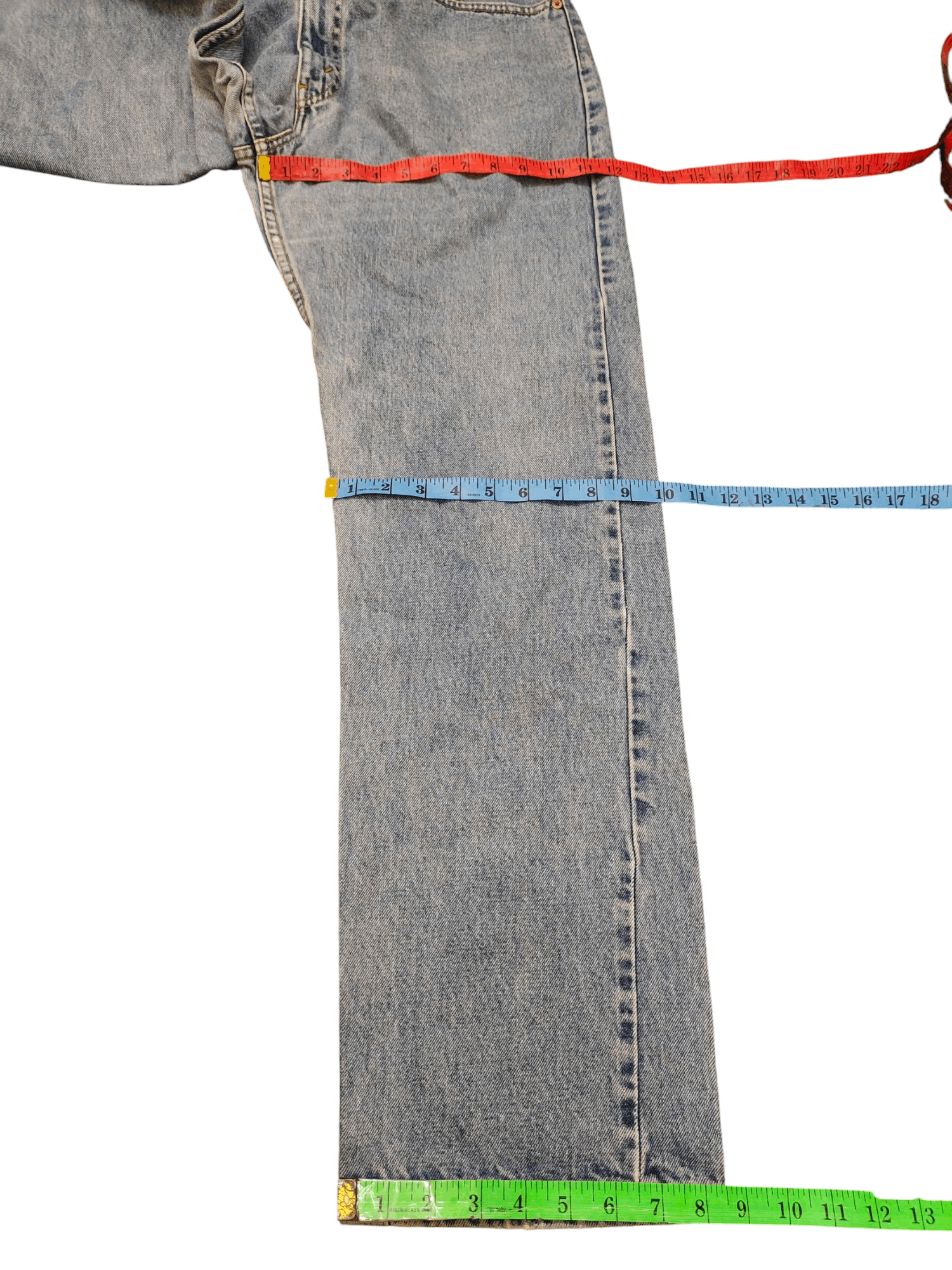Levi's Vintage 90s Levis 505 Hand Painted Pocket Denim Jeans Size US 34 / EU 50 - 17 Thumbnail