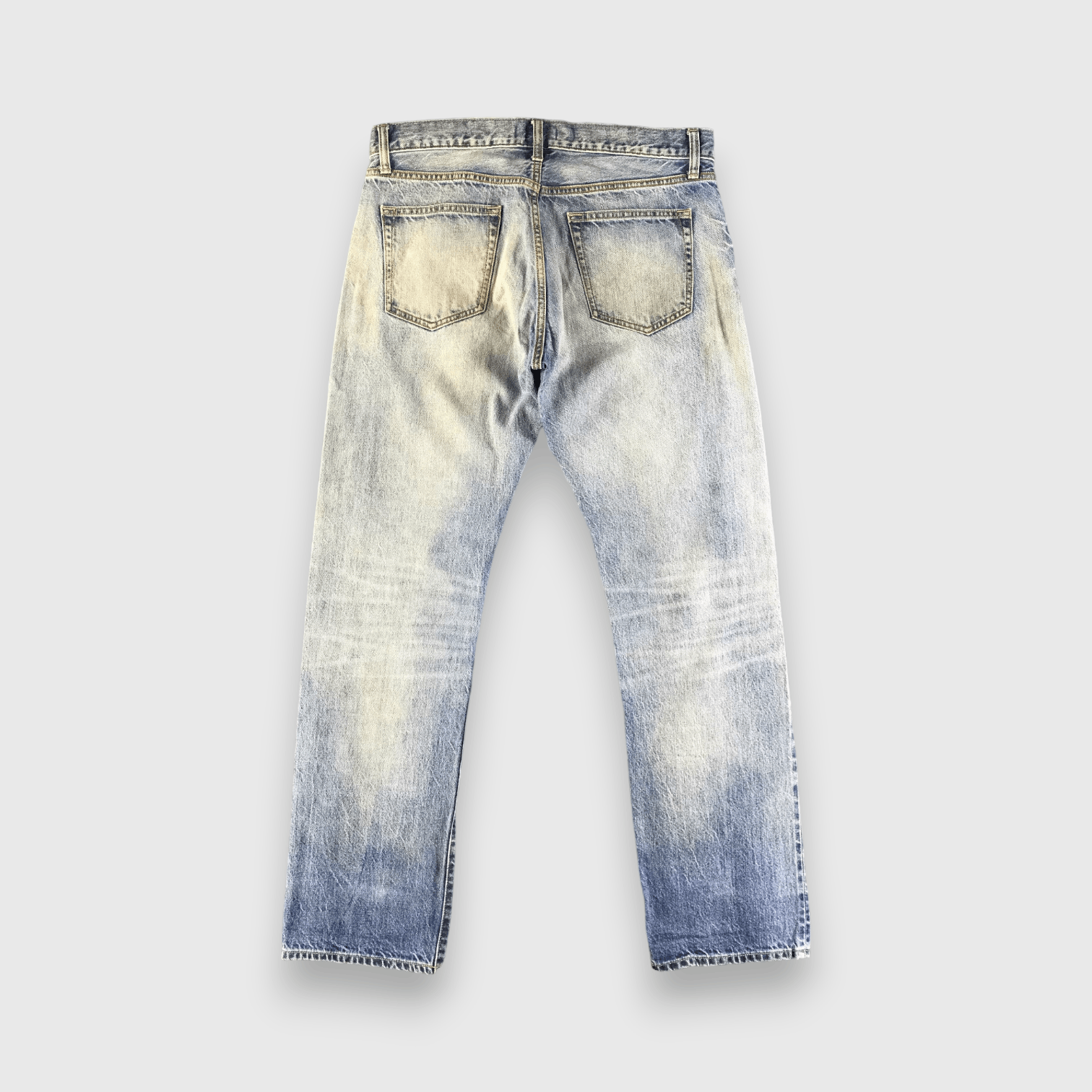 Uniqlo Light Wash Uniqlo Selvedge Jeans-J2977 Size US 35 - 2 Thumbnail