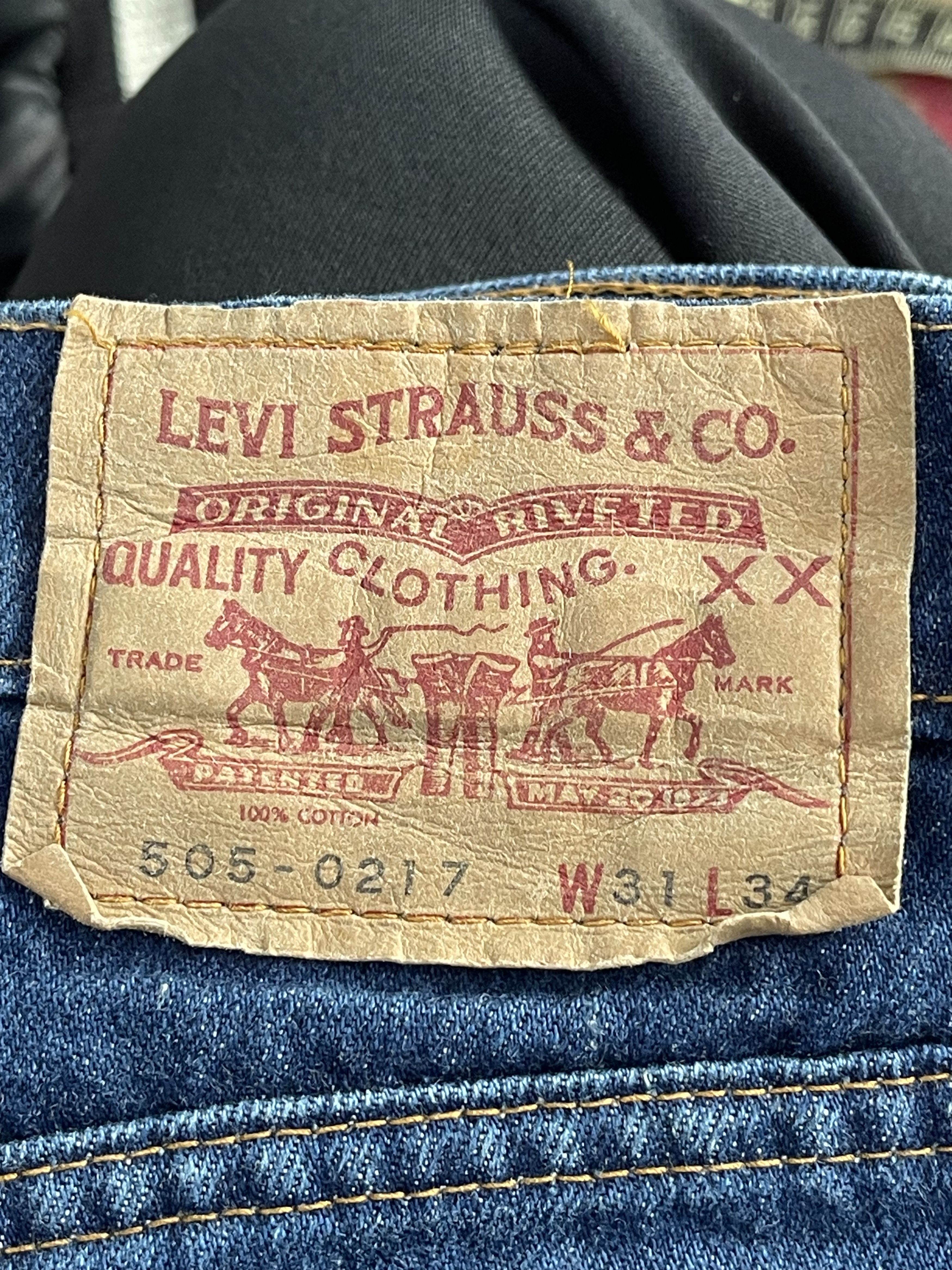Levi's Vintage Levis 505 jeans Size US 31 - 3 Thumbnail