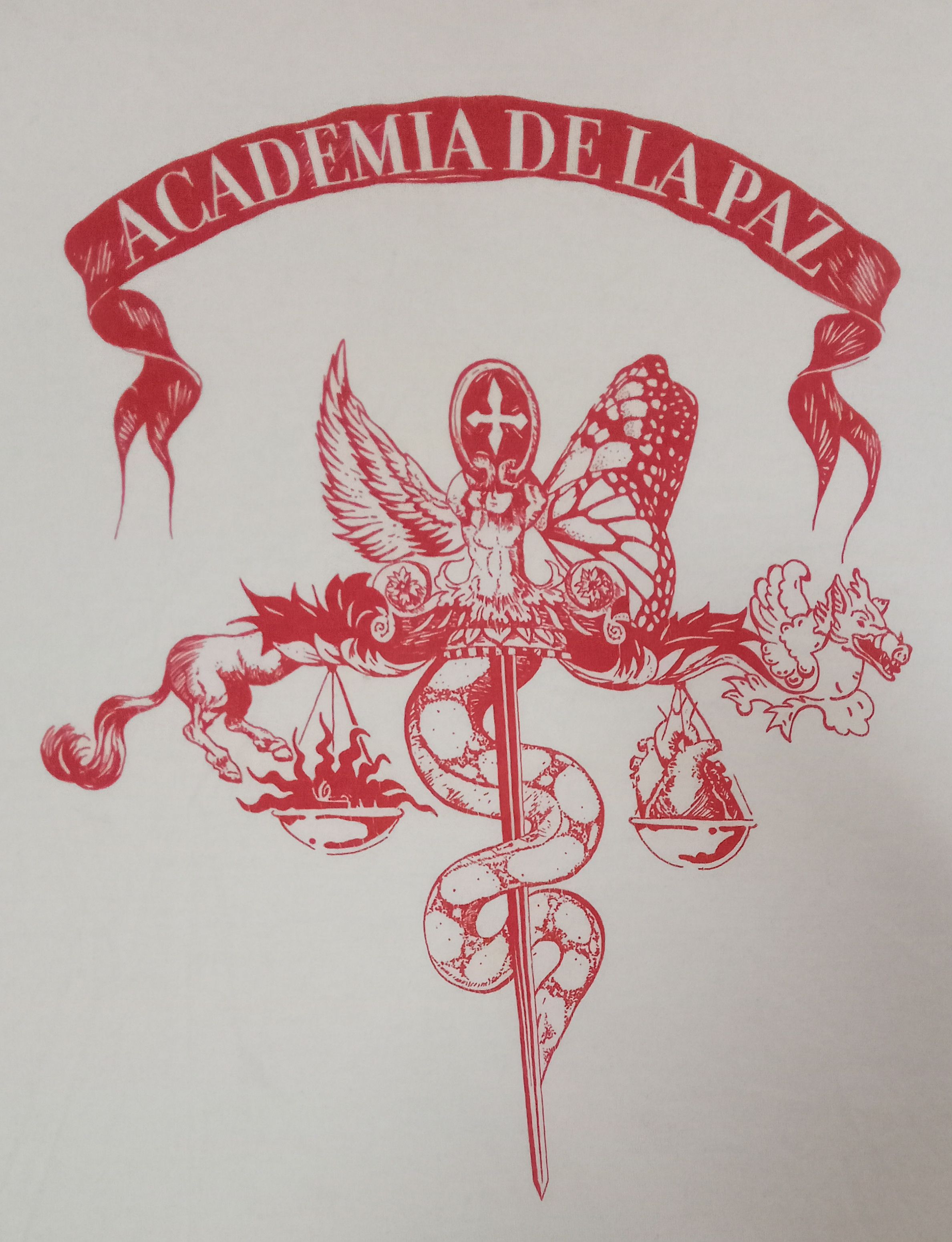 Other Misericordia Academia De La paz Rare Ringer Tee Size US L / EU 52-54 / 3 - 8 Thumbnail