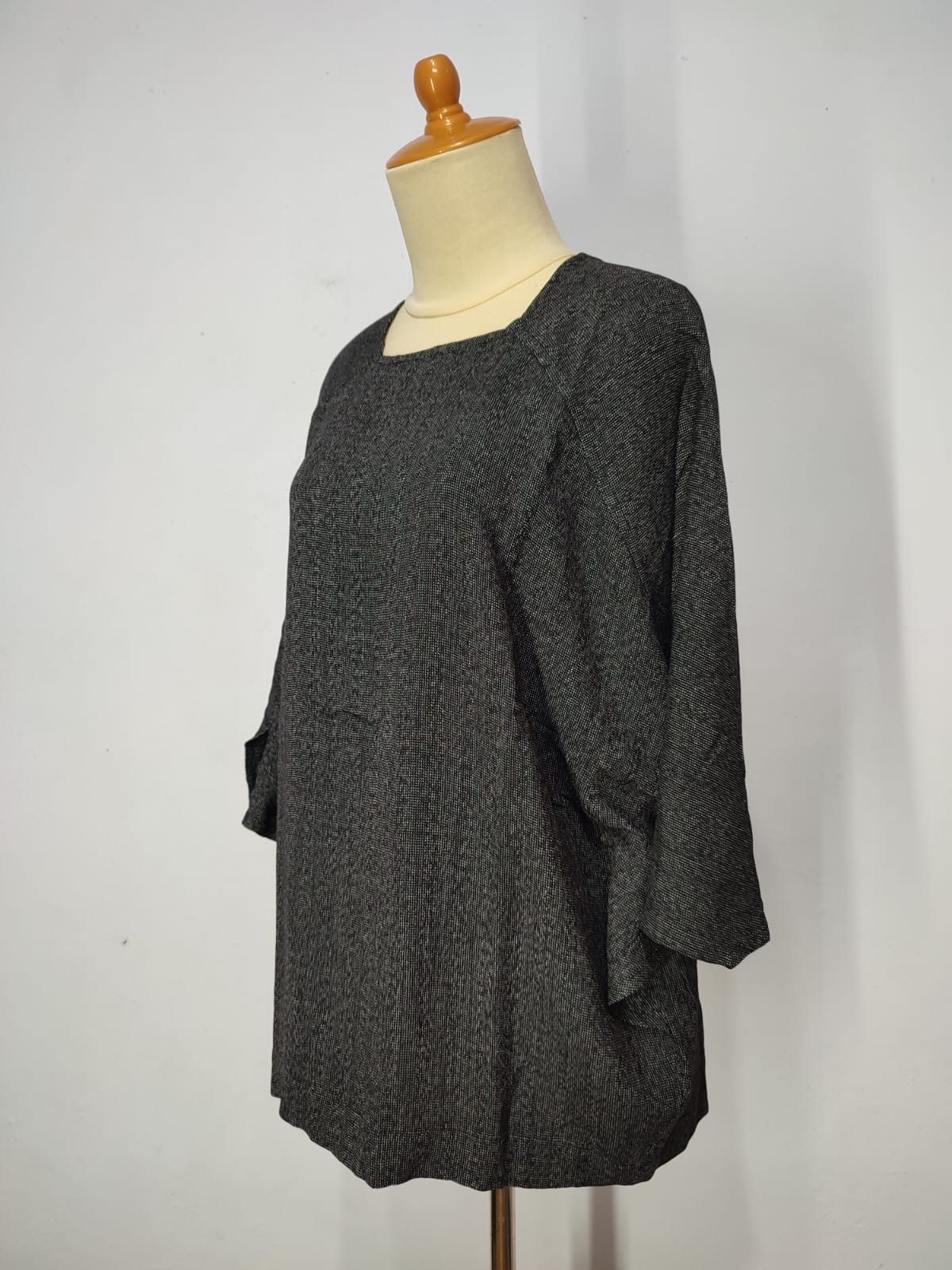 Comme des Garcons × Vintage RARE🔥Vtg Comme Des Garcons Batwing Blouse Size L / US 10 / IT 46 - 3 Thumbnail