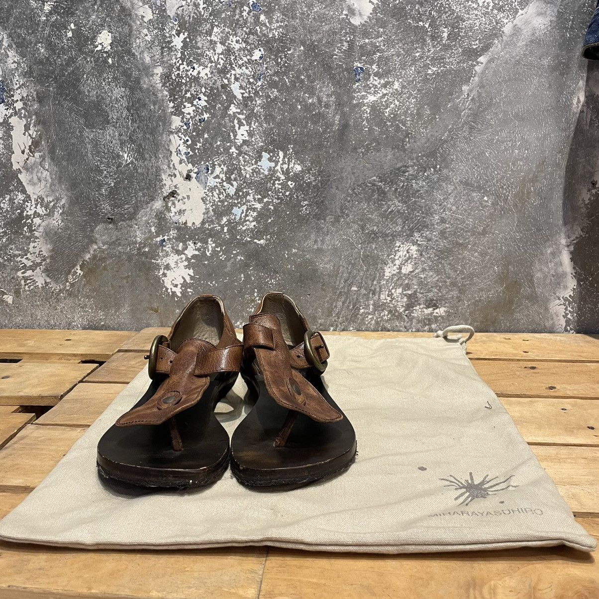 Maison MIHARA YASUHIRO MIHARA YASUHIRO TONG SANDALS Size US 9.5 / EU 42-43 - 4 Thumbnail
